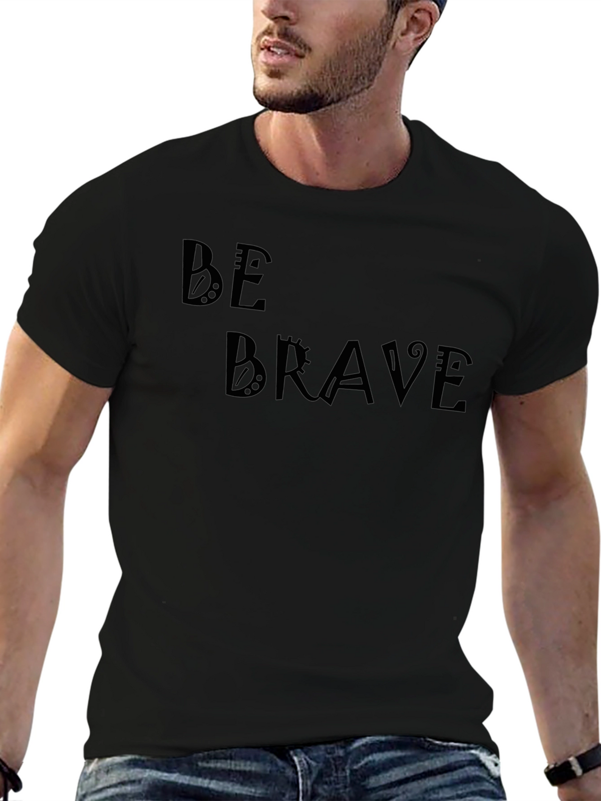 Be Brave Graphic Tee - Stylish Comfort