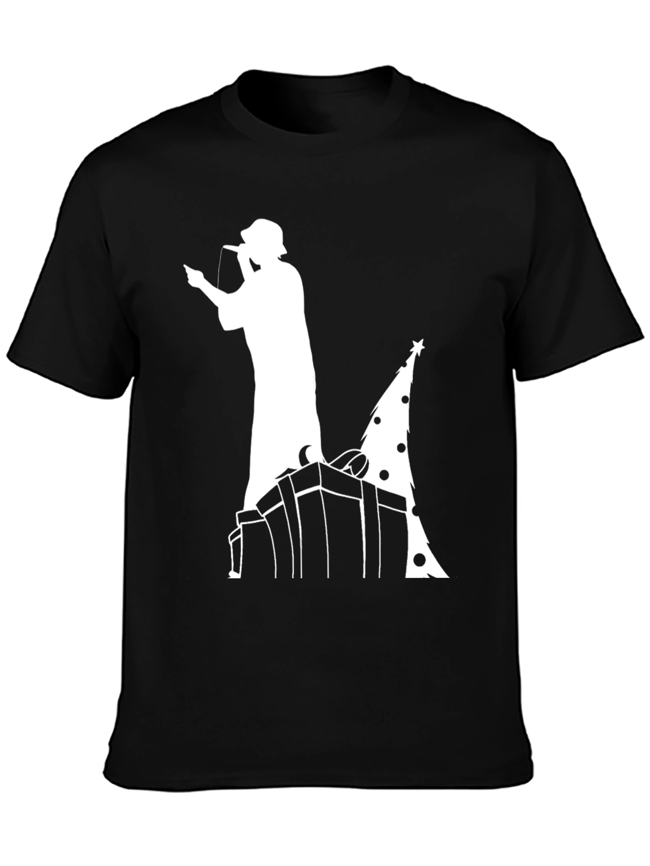Rapper Christmas Tree T-Shirt