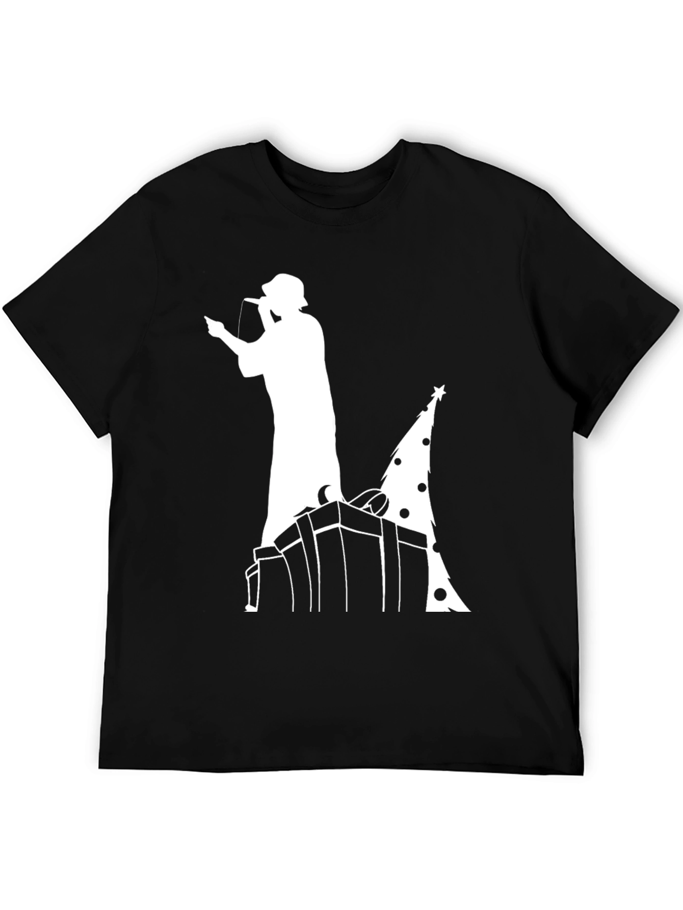 Rapper Christmas Tree T-Shirt