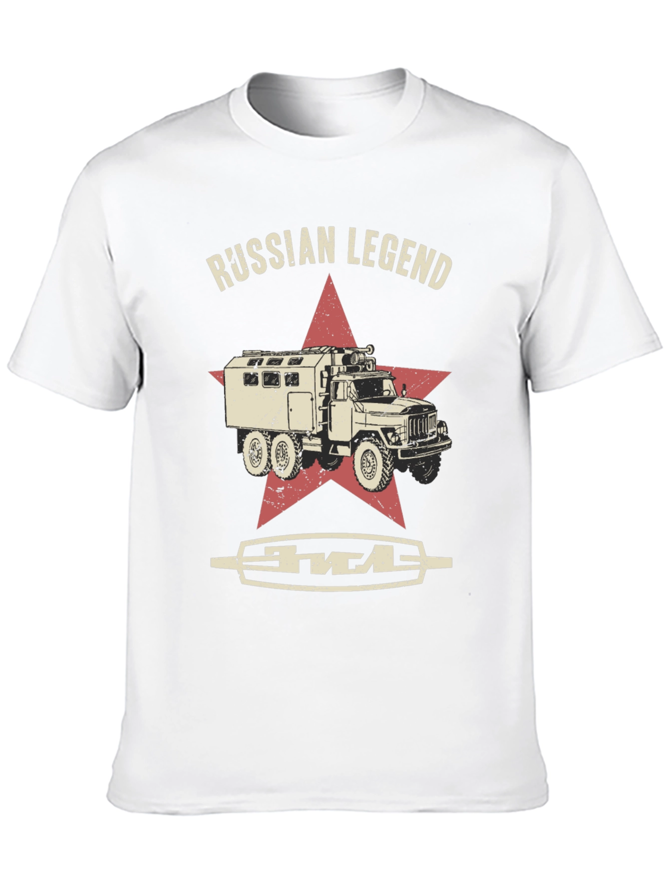Russian Legend Truck Graphic T-Shirt