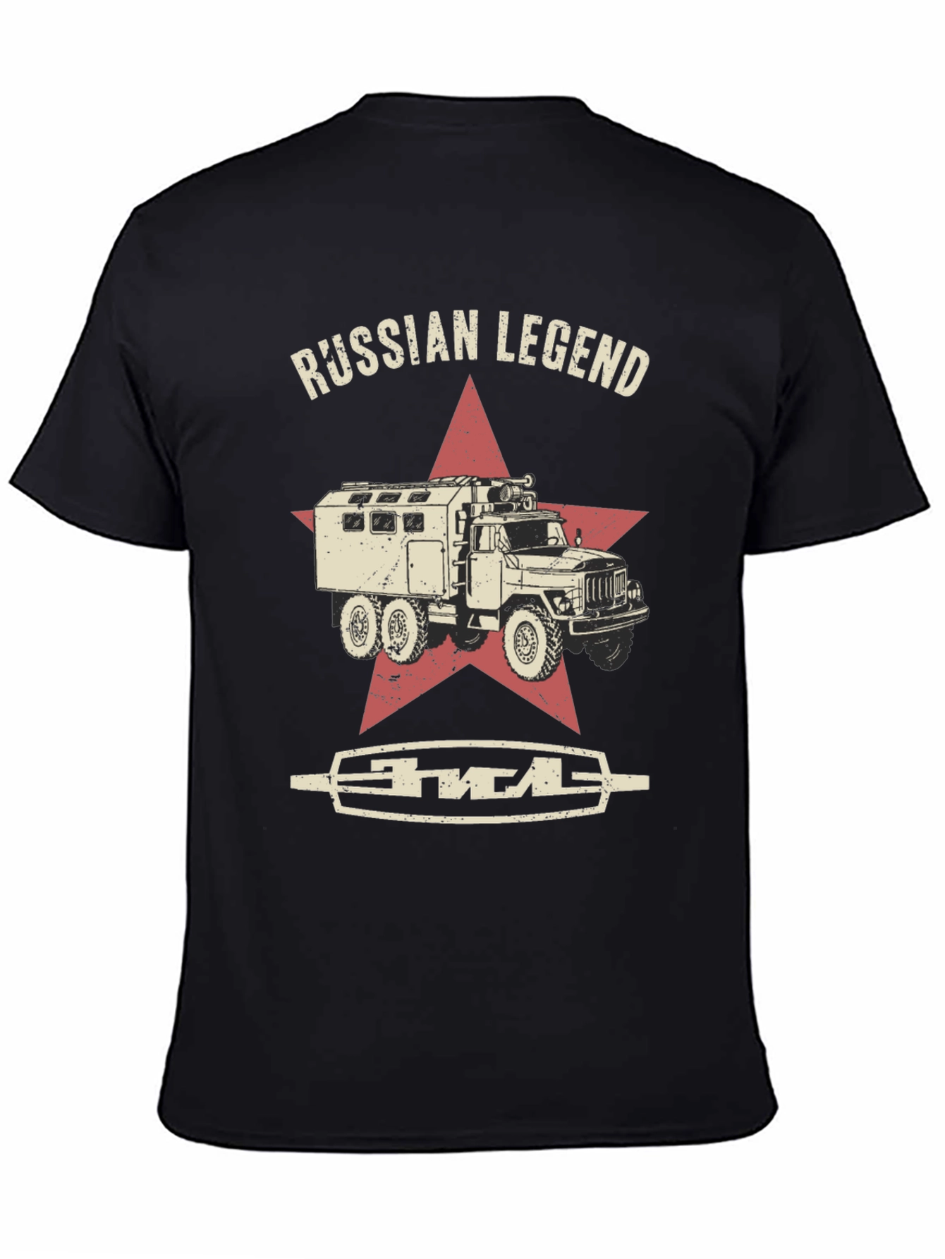 Russian Legend Truck Graphic T-Shirt