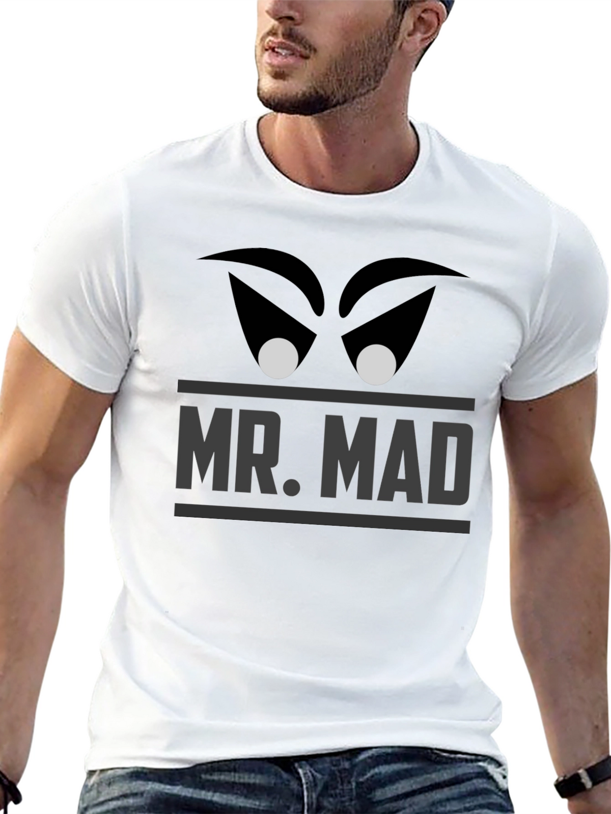 Mr. Mad Graphic Tee - Mens Black T-Shirt