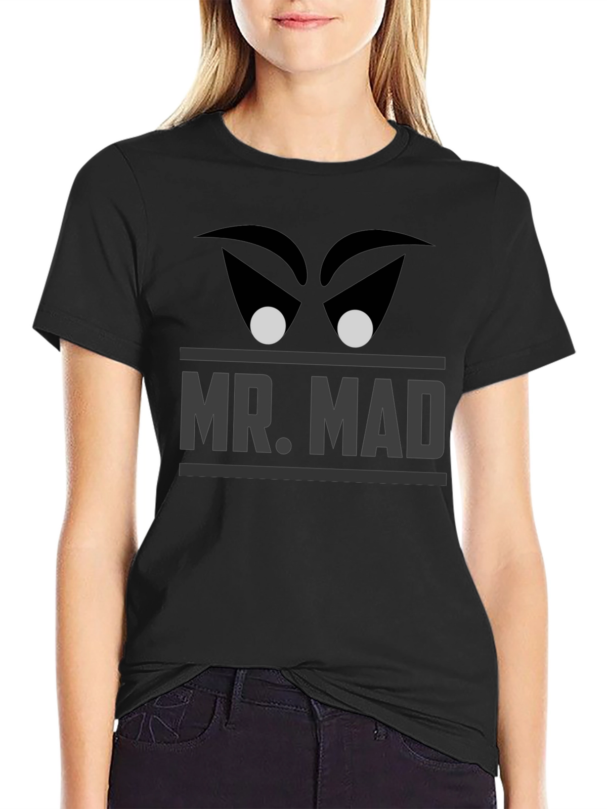 Mr. Mad Graphic Tee - Mens Black T-Shirt