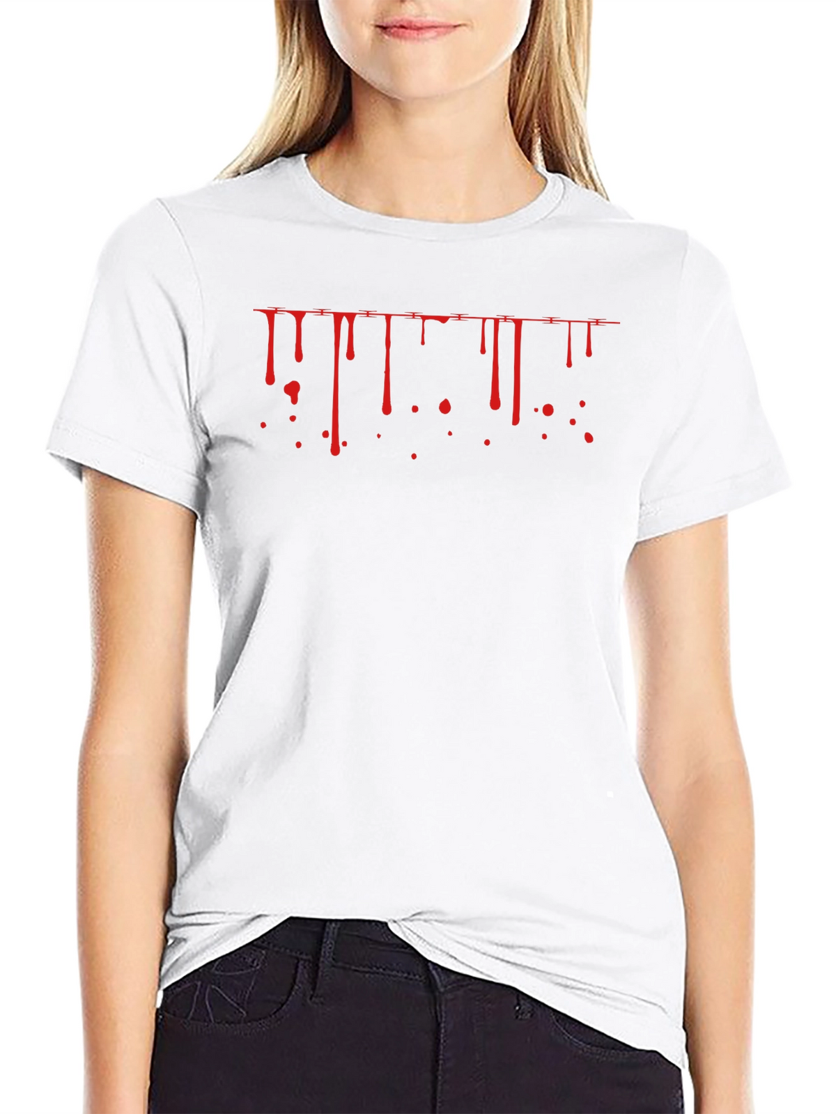 Bleeding Edge Graphic Tee - Bold Black Shirt