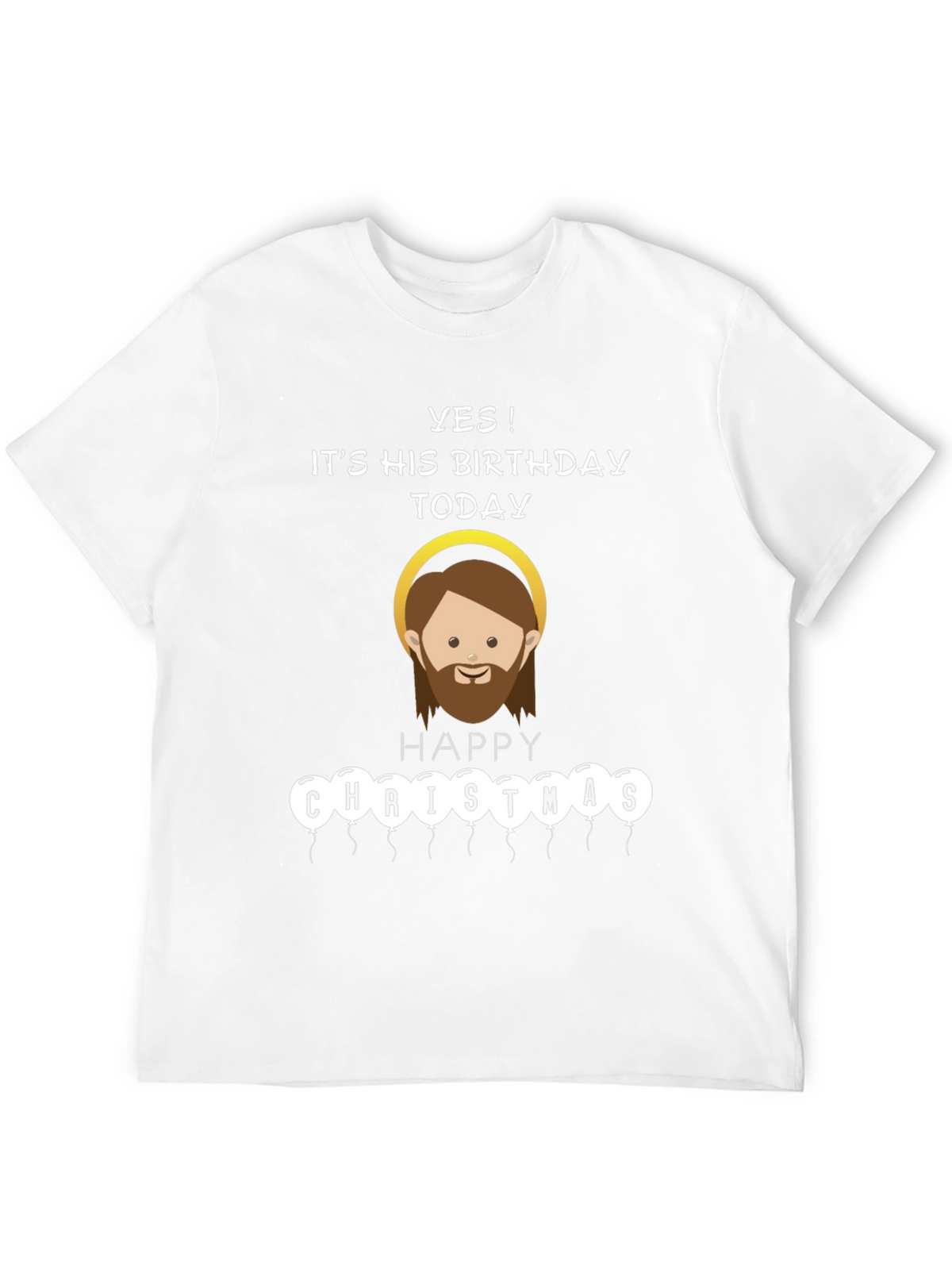 Funny Jesus Birthday Happy Christmas T-Shirt
