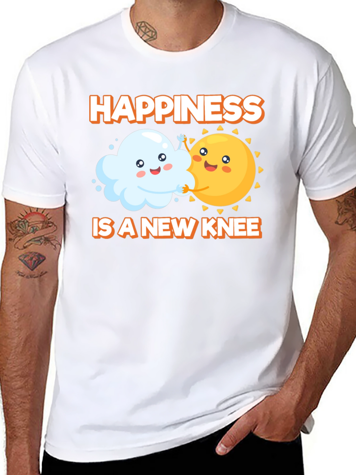 Happiness is a New Knee T-Shirt