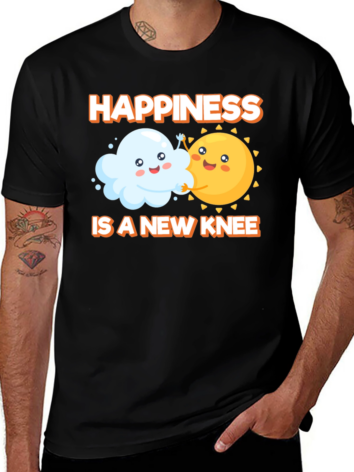 Happiness is a New Knee T-Shirt