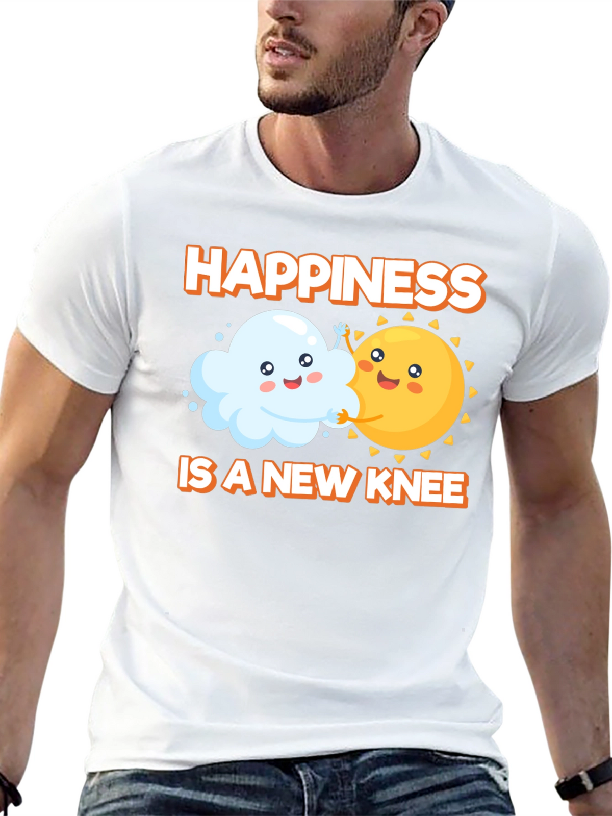 Happiness is a New Knee T-Shirt