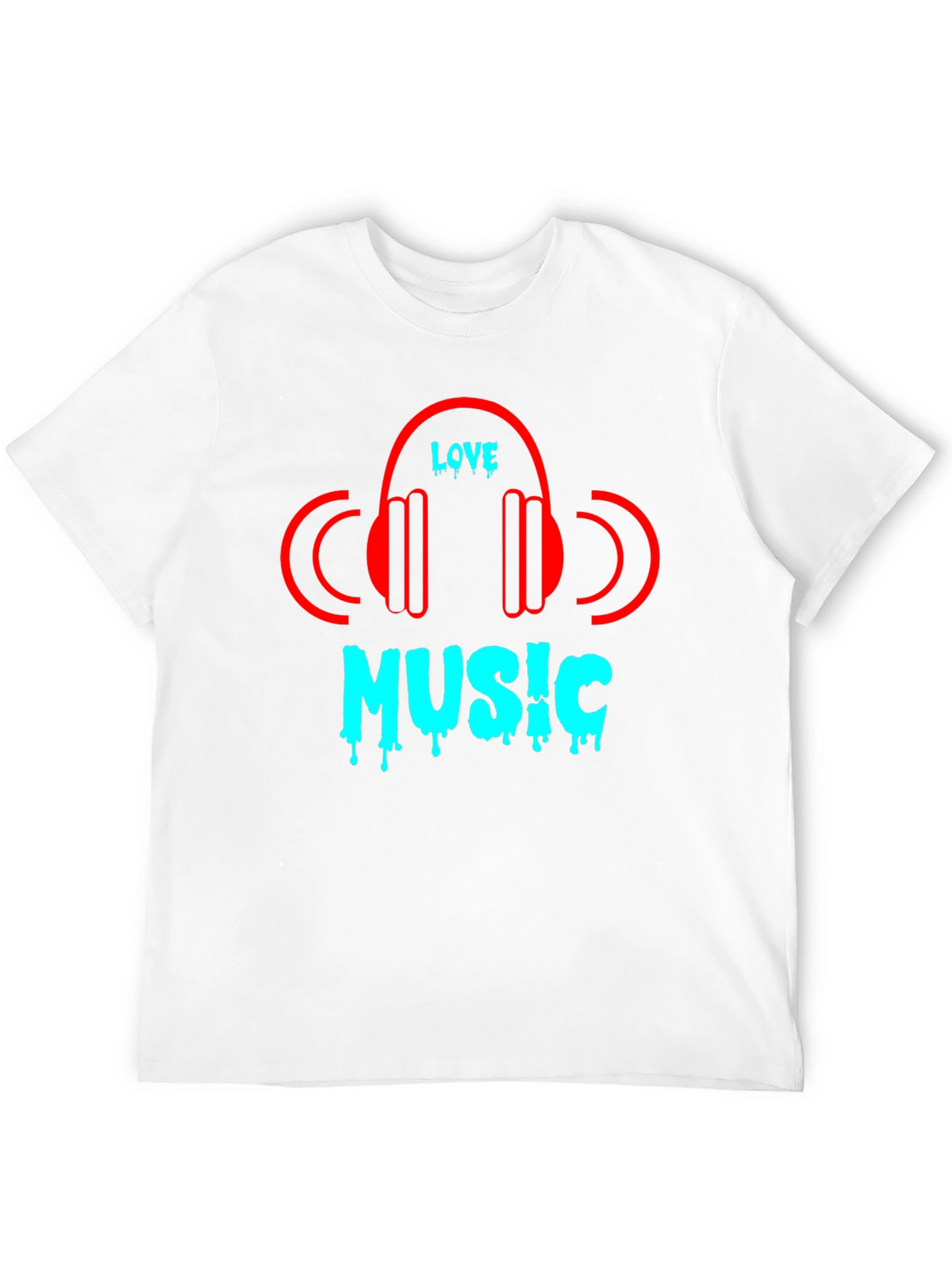 Love Music Black T-Shirt