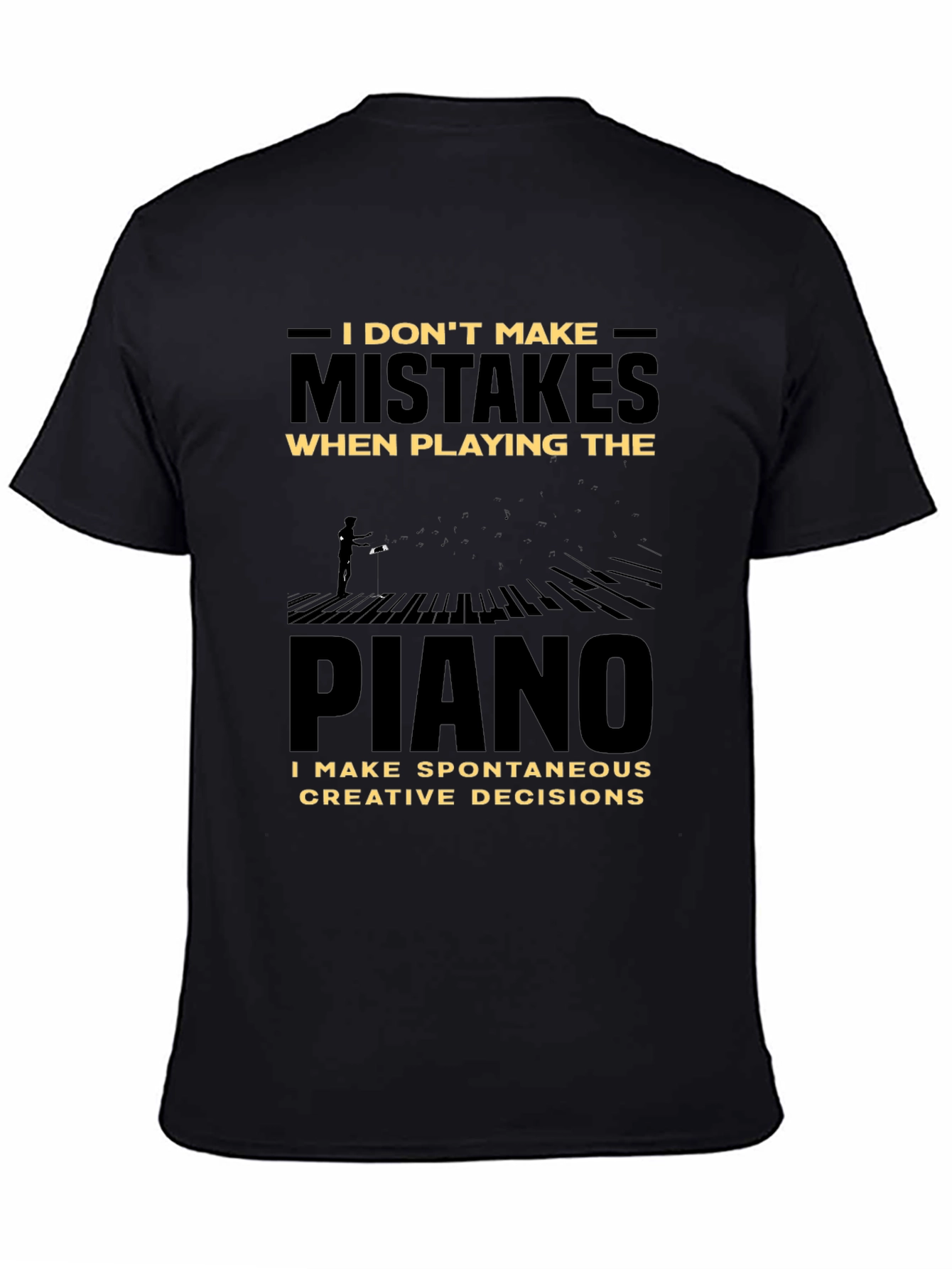Piano Player Funny Musician T-Shirt