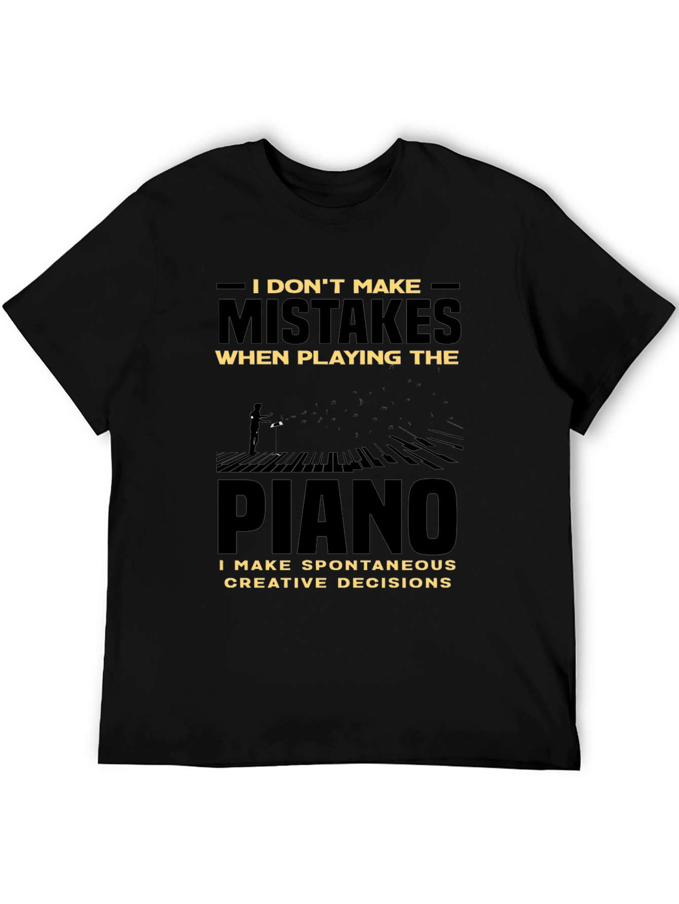 Piano Player Funny Musician T-Shirt