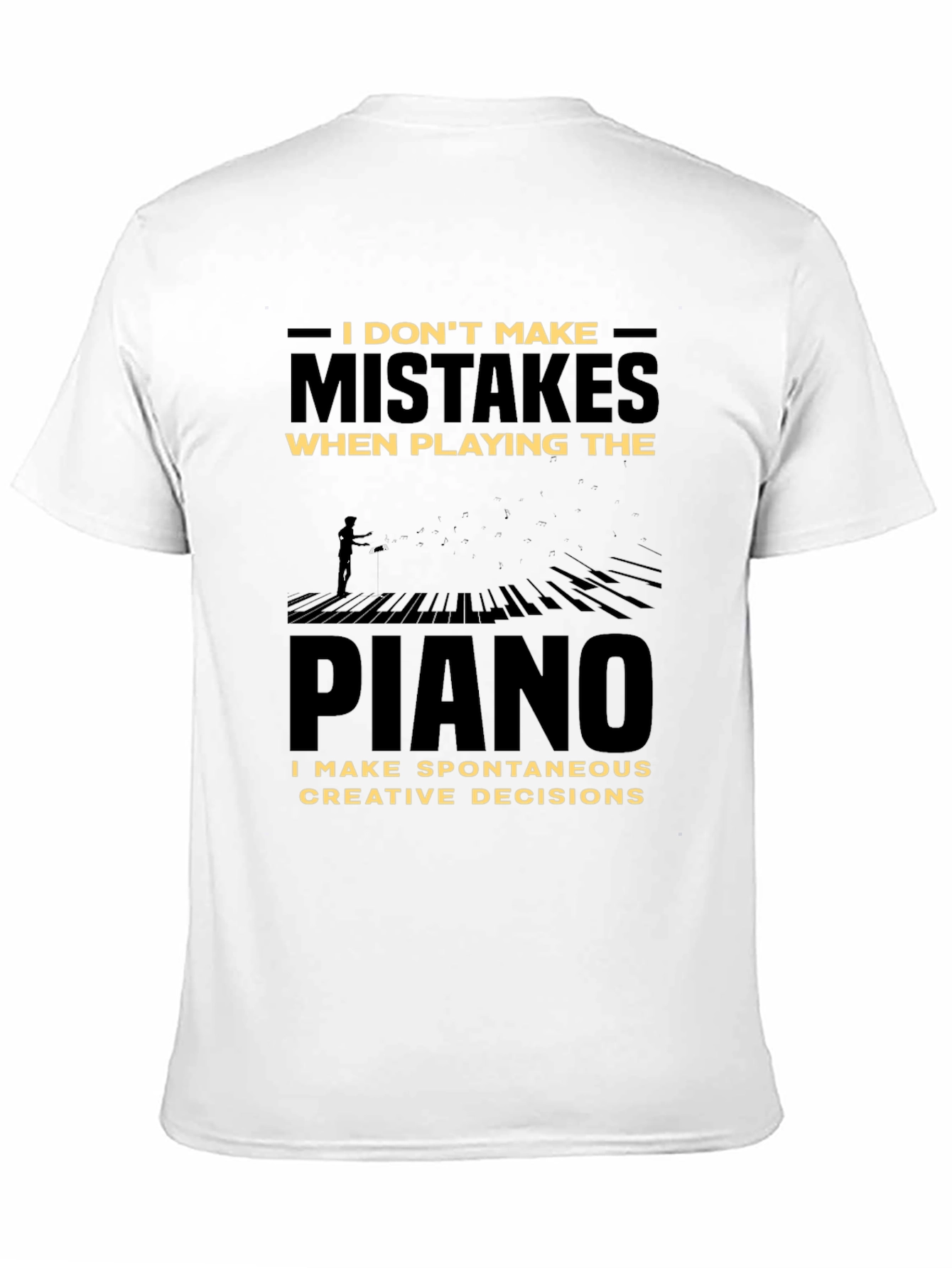 Piano Player Funny Musician T-Shirt