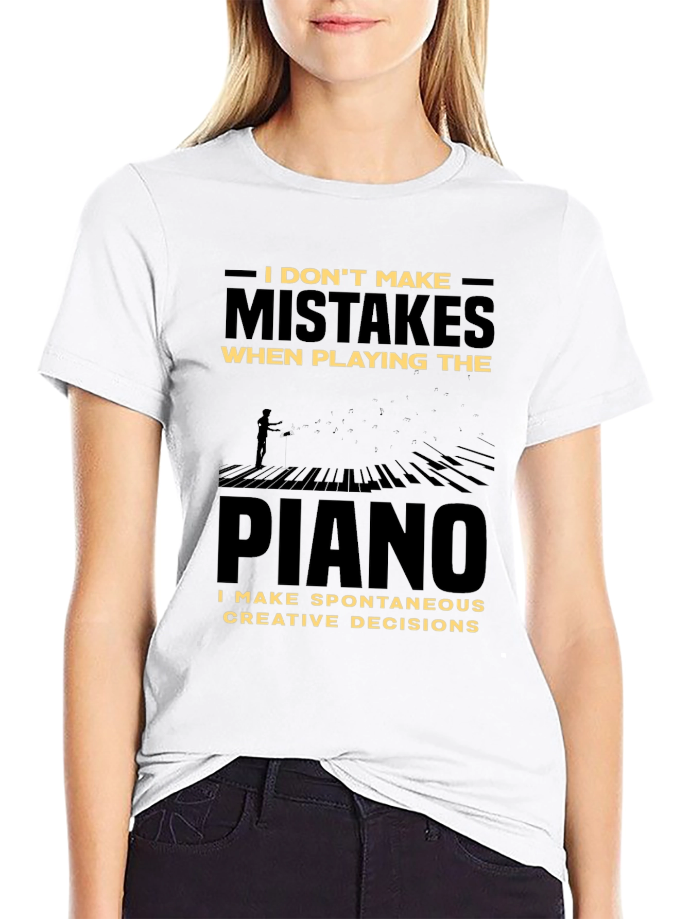 Piano Player Funny Musician T-Shirt