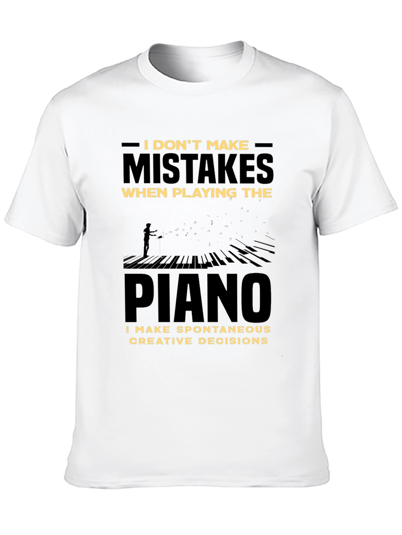 Piano Player Funny Musician T-Shirt