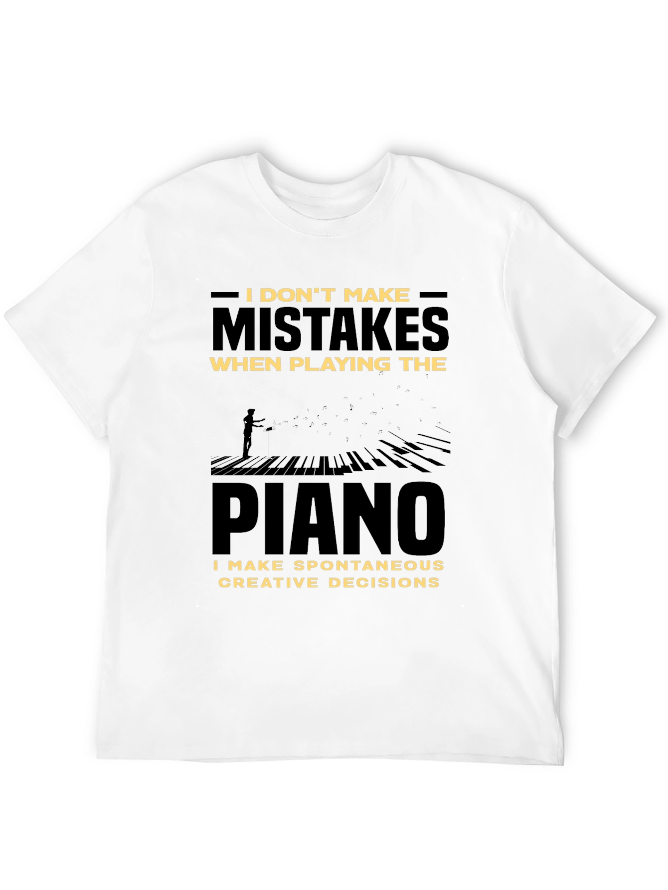 Piano Player Funny Musician T-Shirt