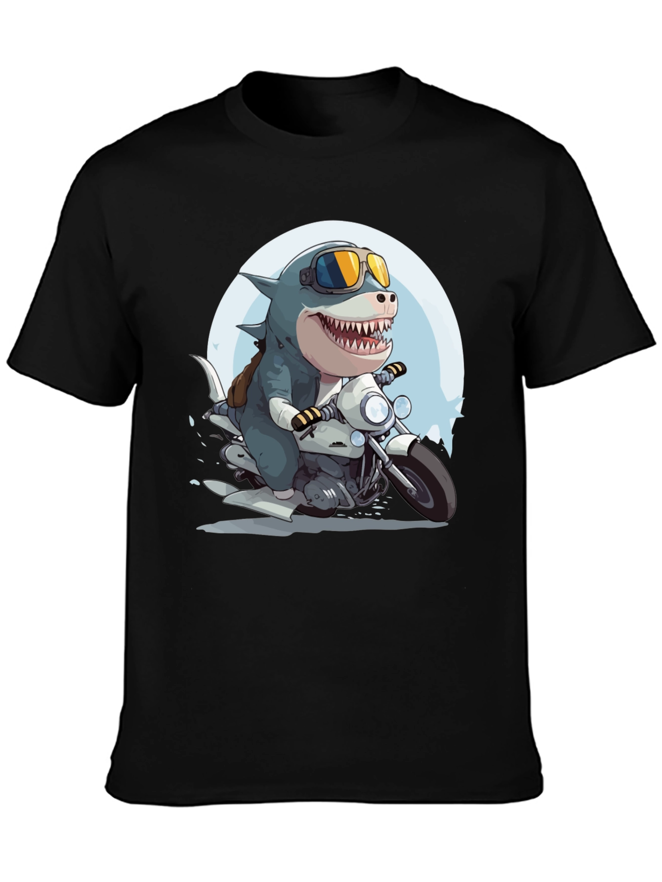 Shark Rider Graphic Tee