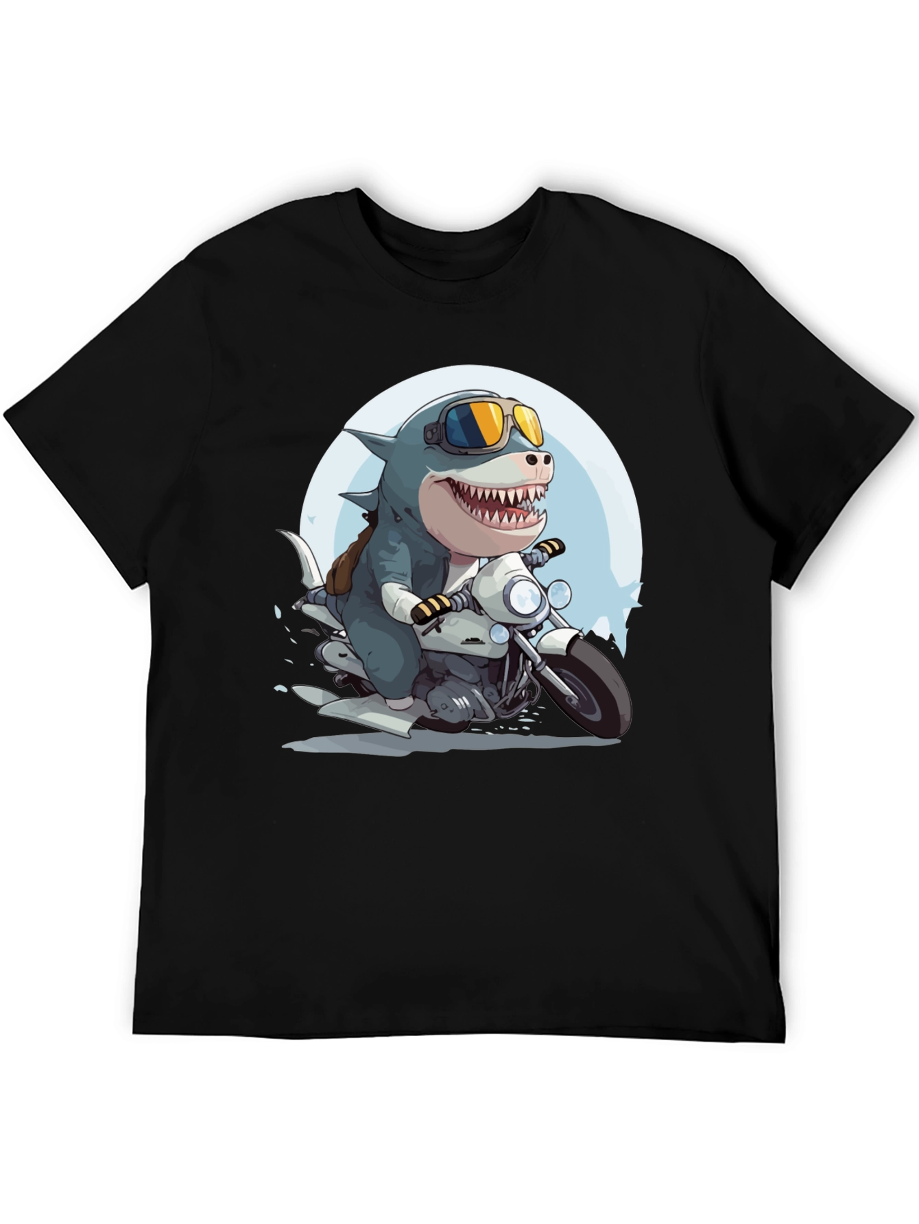 Shark Rider Graphic Tee