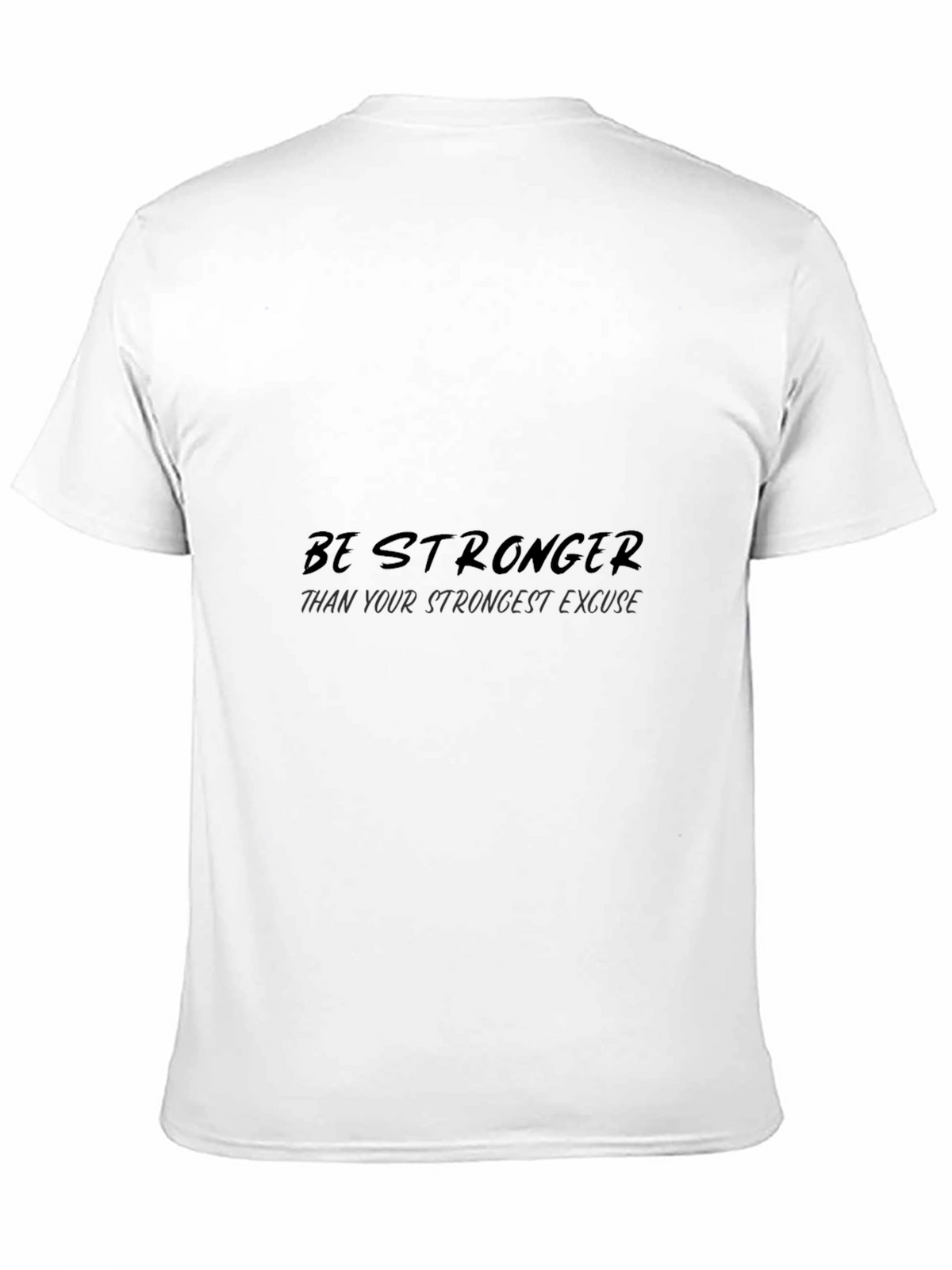 Be Stronger Graphic Black T-Shirt