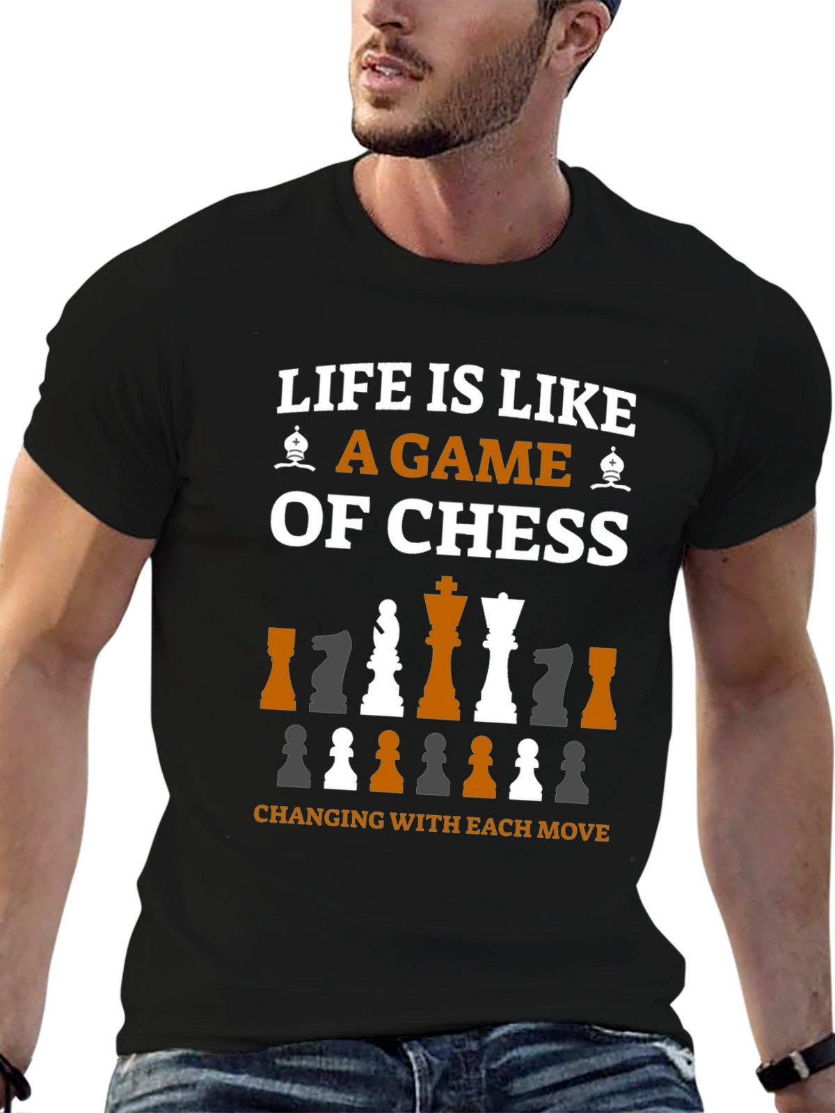 Chess Game of Life Graphic T-Shirt