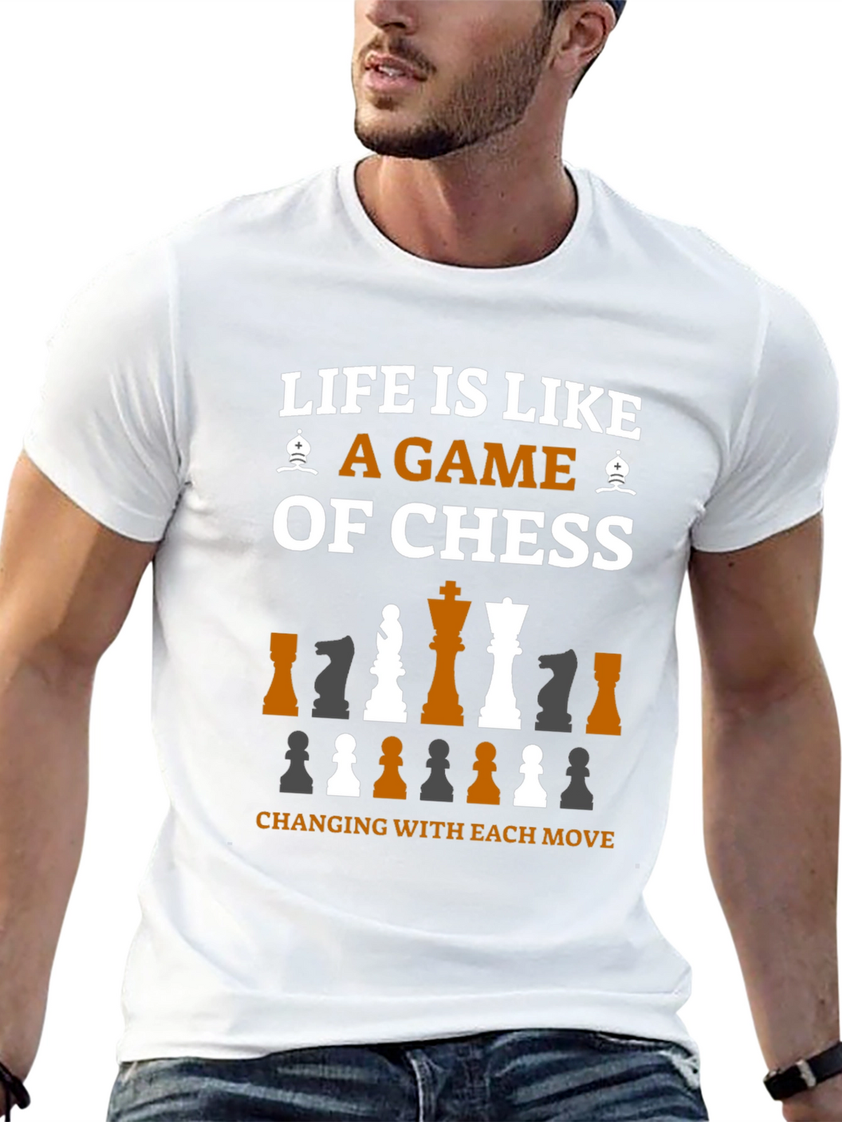 Chess Game of Life Graphic T-Shirt