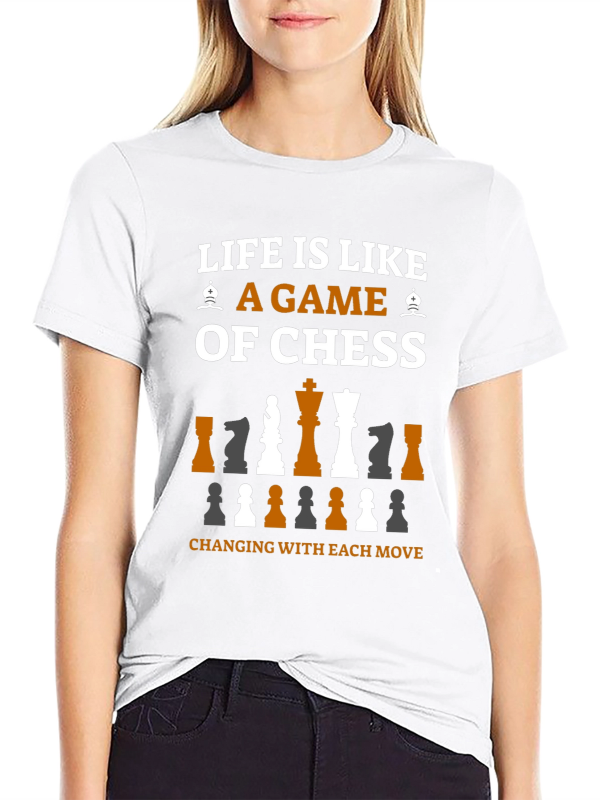 Chess Game of Life Graphic T-Shirt