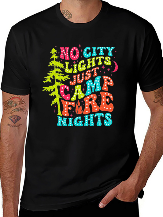No City Lights Campfire Nights Graphic Tee