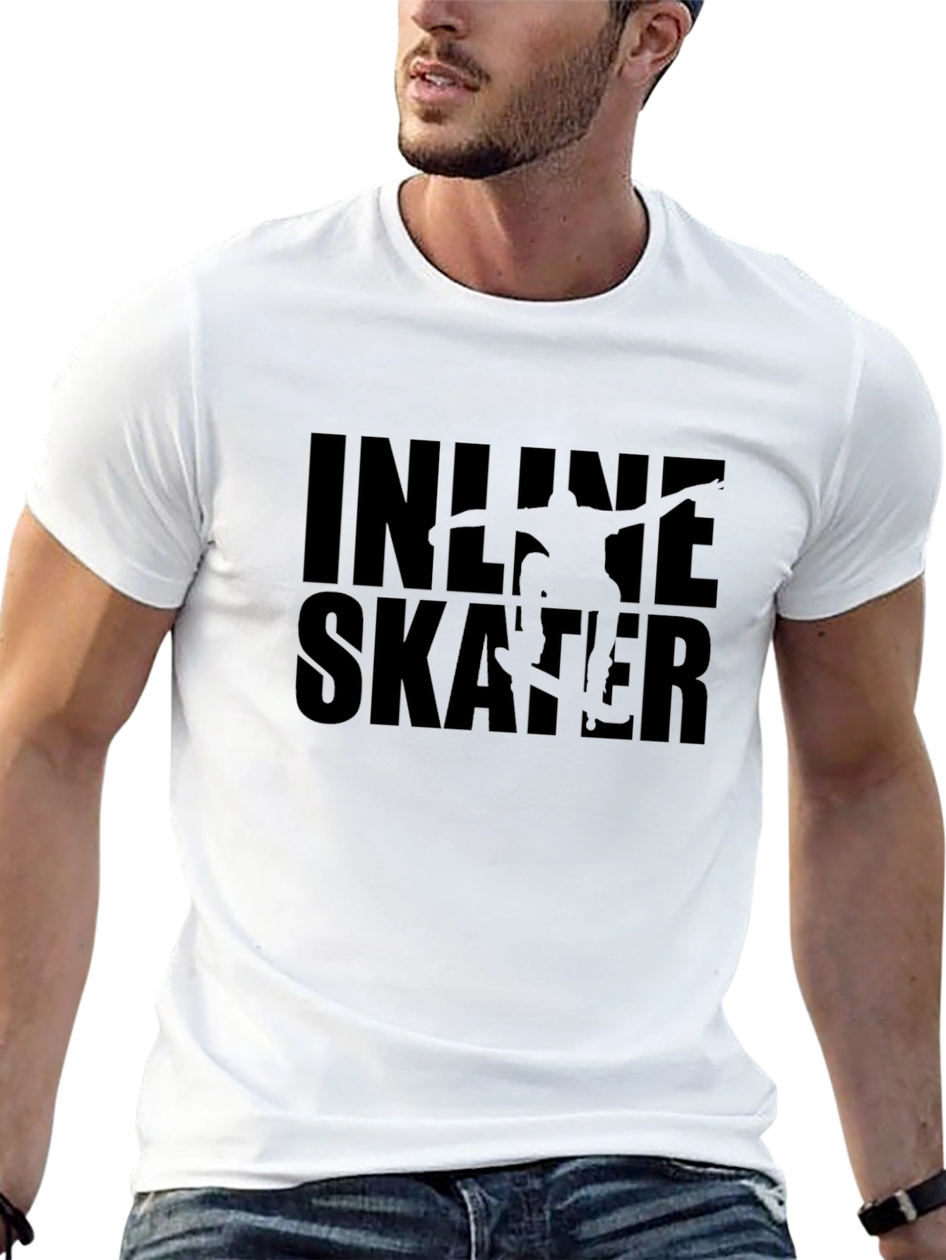 Inline Skater Graphic Tee - Cool Casual Style
