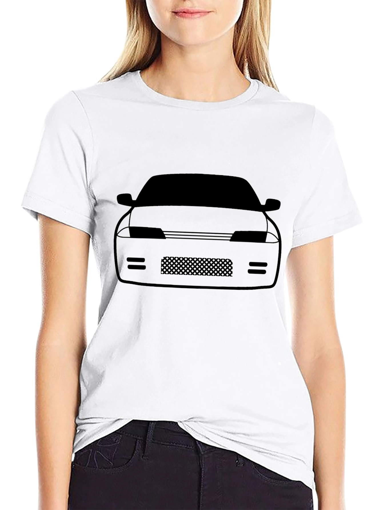 Black Car Graphic Tee