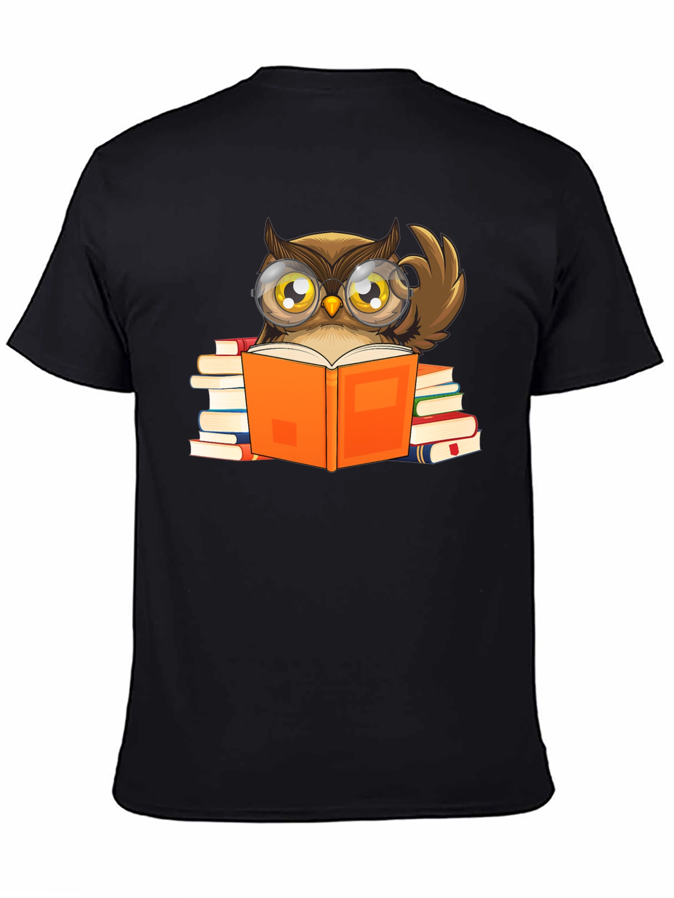 Bookish Owl T-Shirt - Smart & Stylish