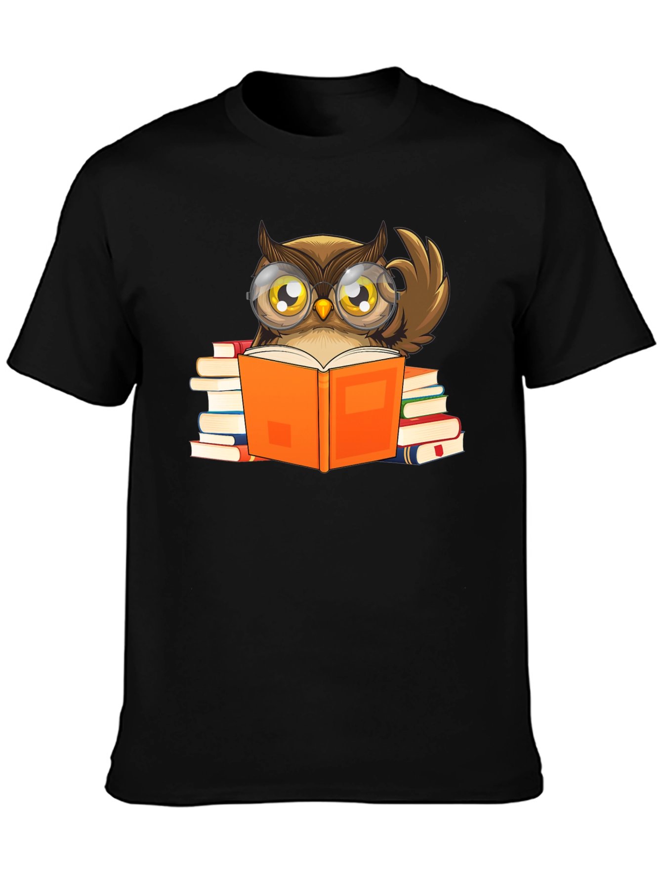 Bookish Owl T-Shirt - Smart & Stylish