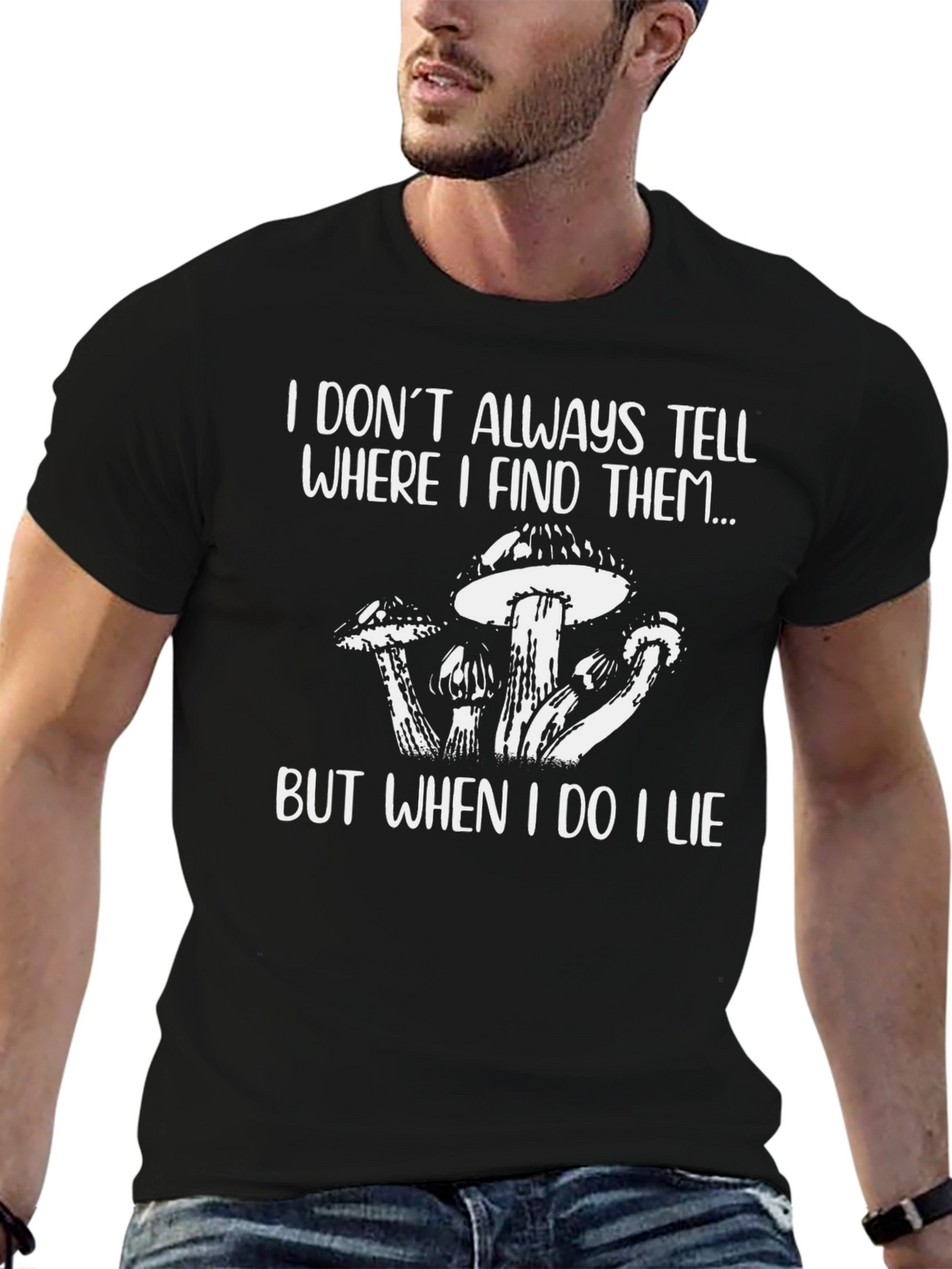 Funny Mushroom Hunter T-Shirt