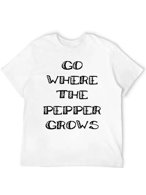 Go Where The Pepper Grows Graphic Tee