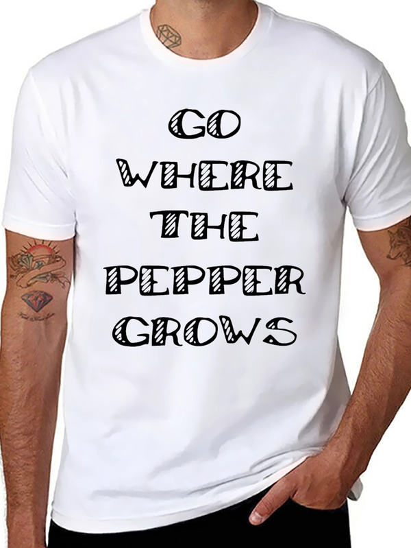 Go Where The Pepper Grows Graphic Tee