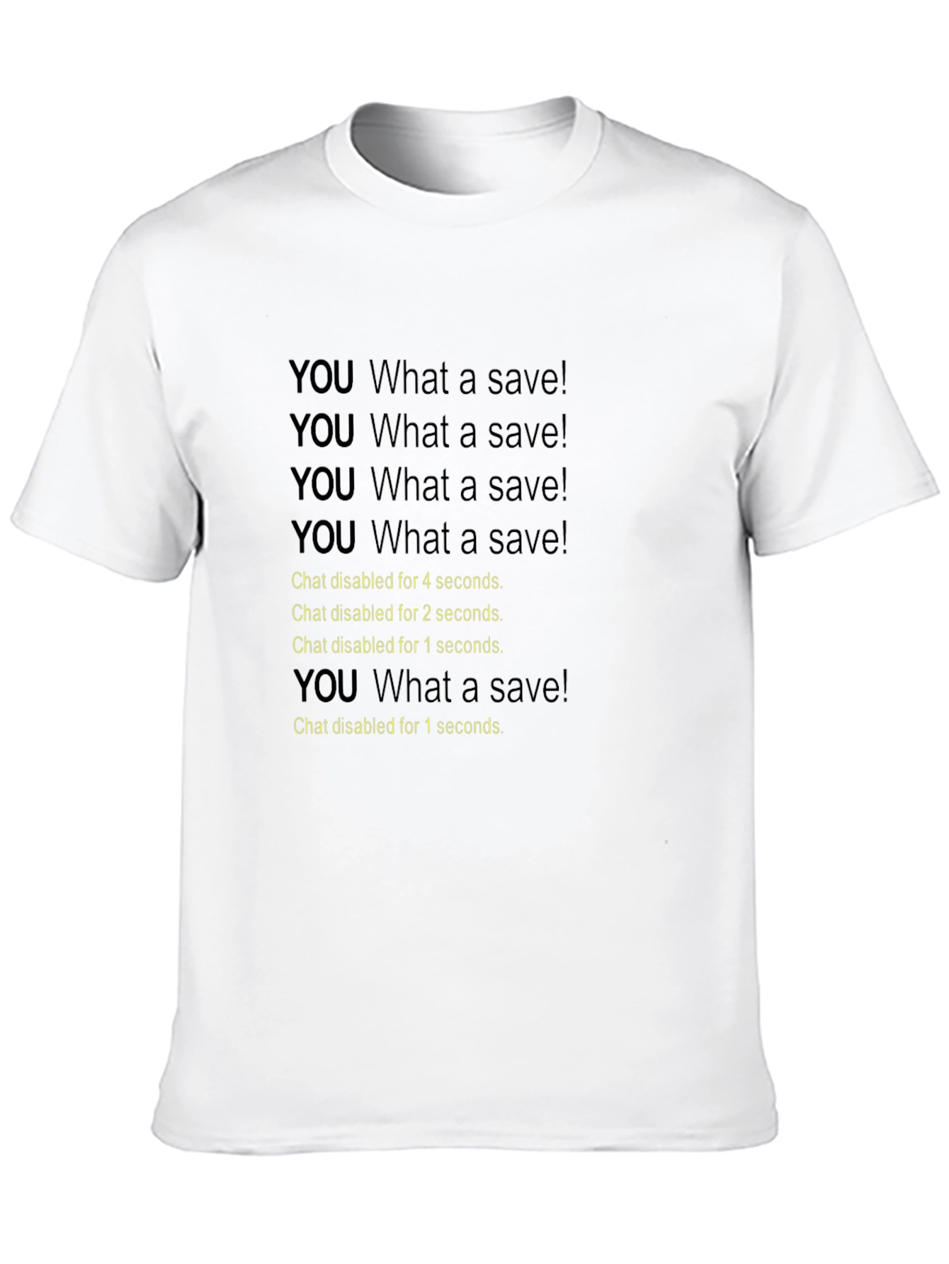What A Save! T-Shirt - Gamer Tee