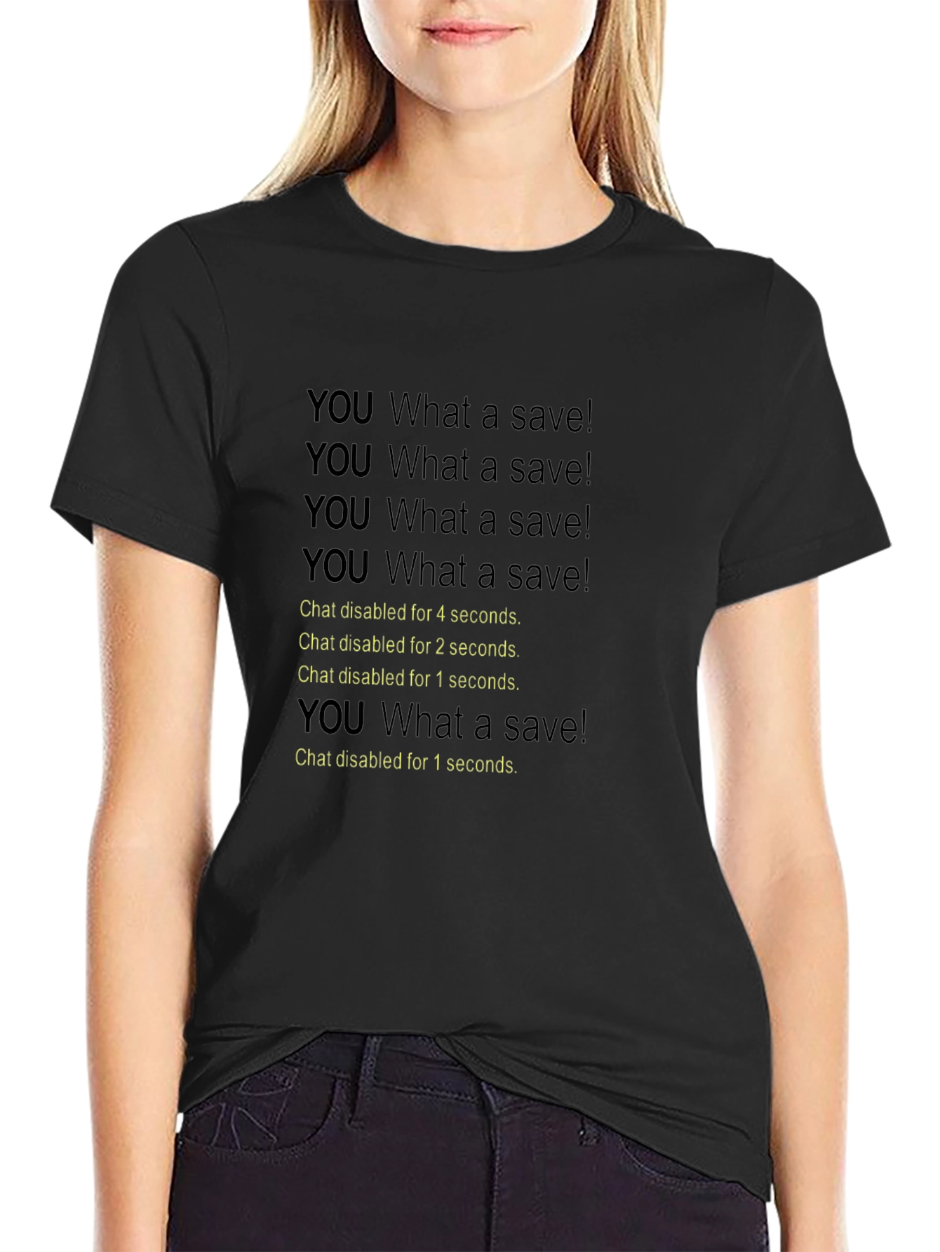 What A Save! T-Shirt - Gamer Tee
