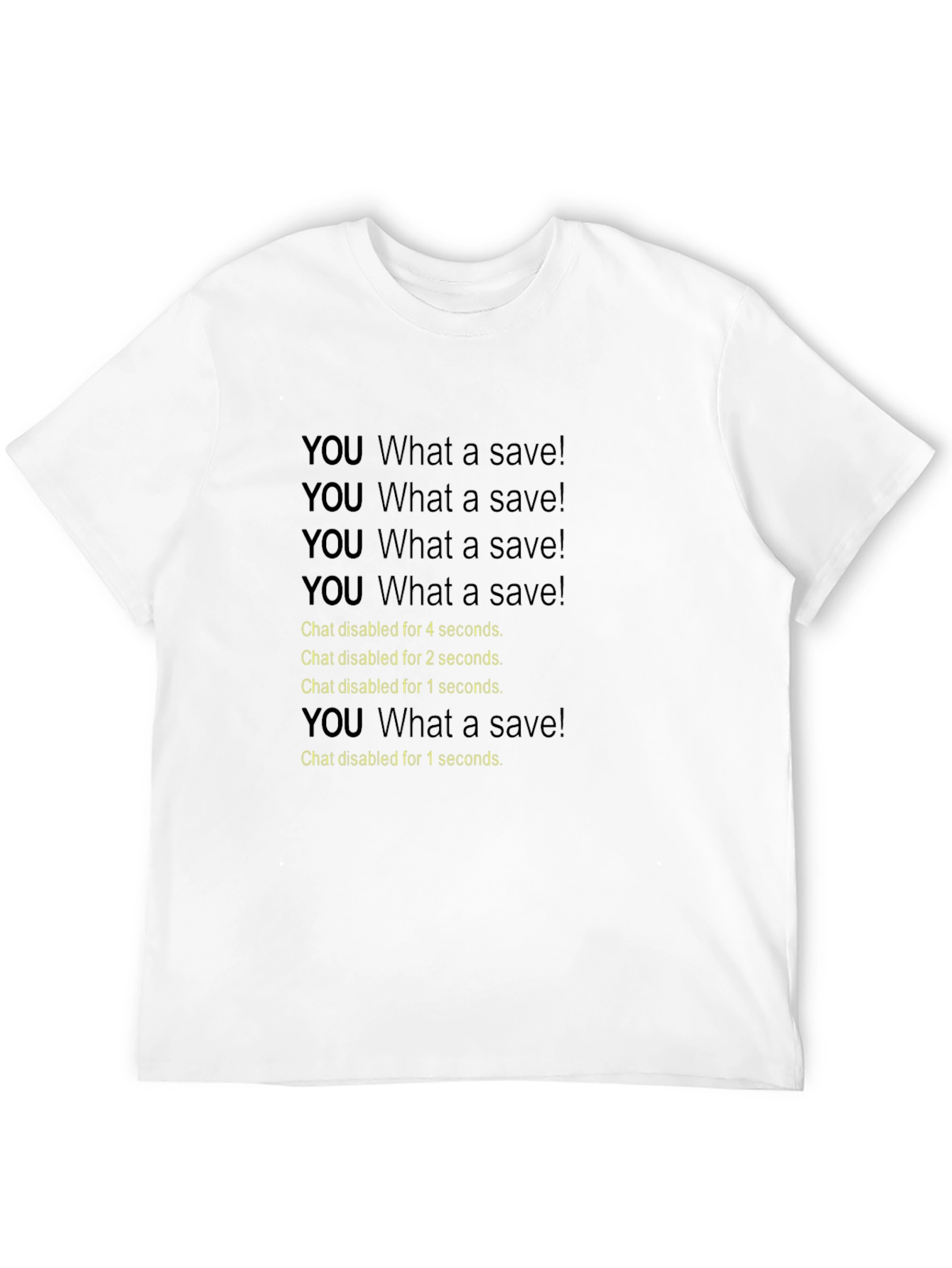 What A Save! T-Shirt - Gamer Tee