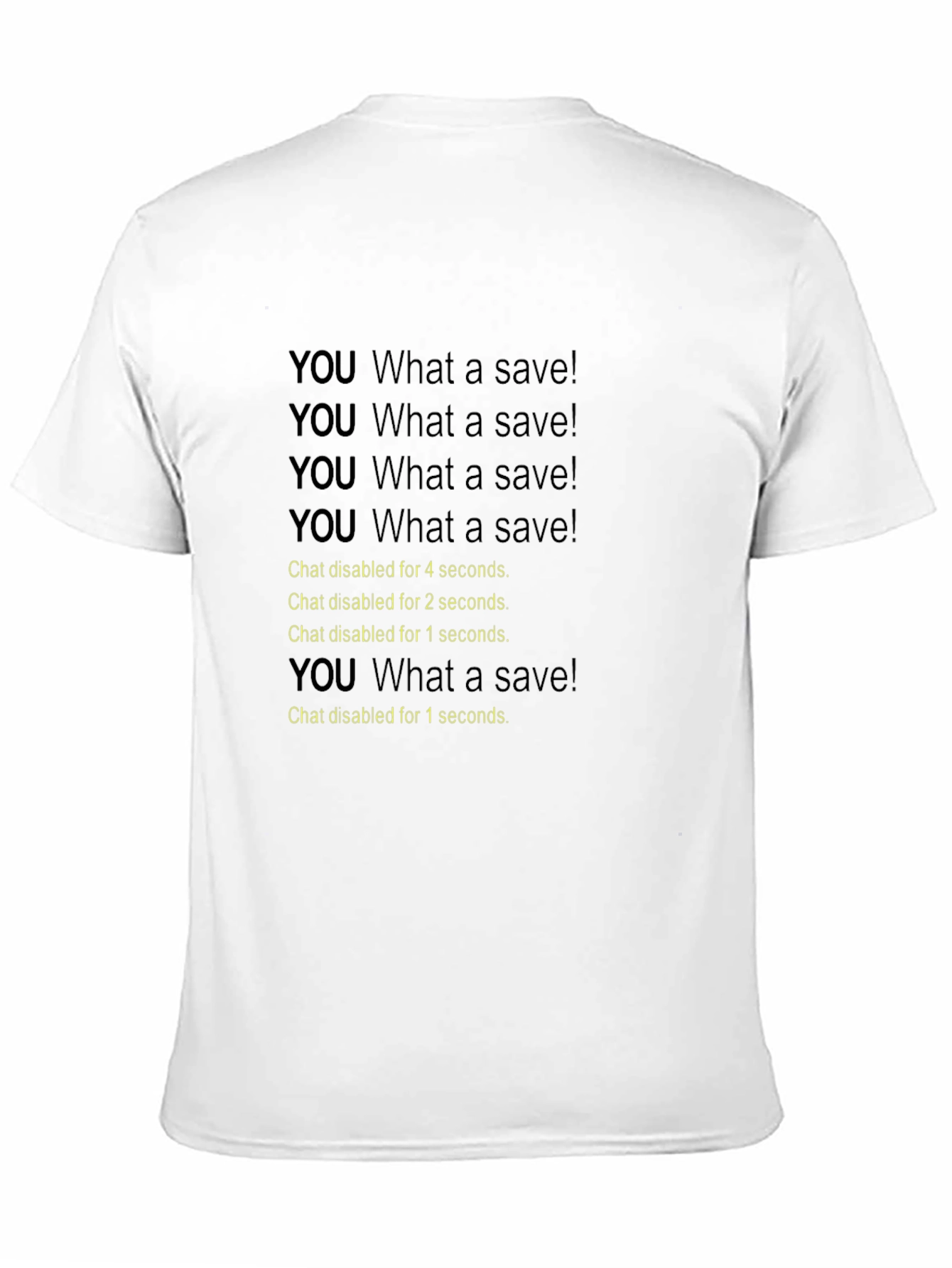 What A Save! T-Shirt - Gamer Tee