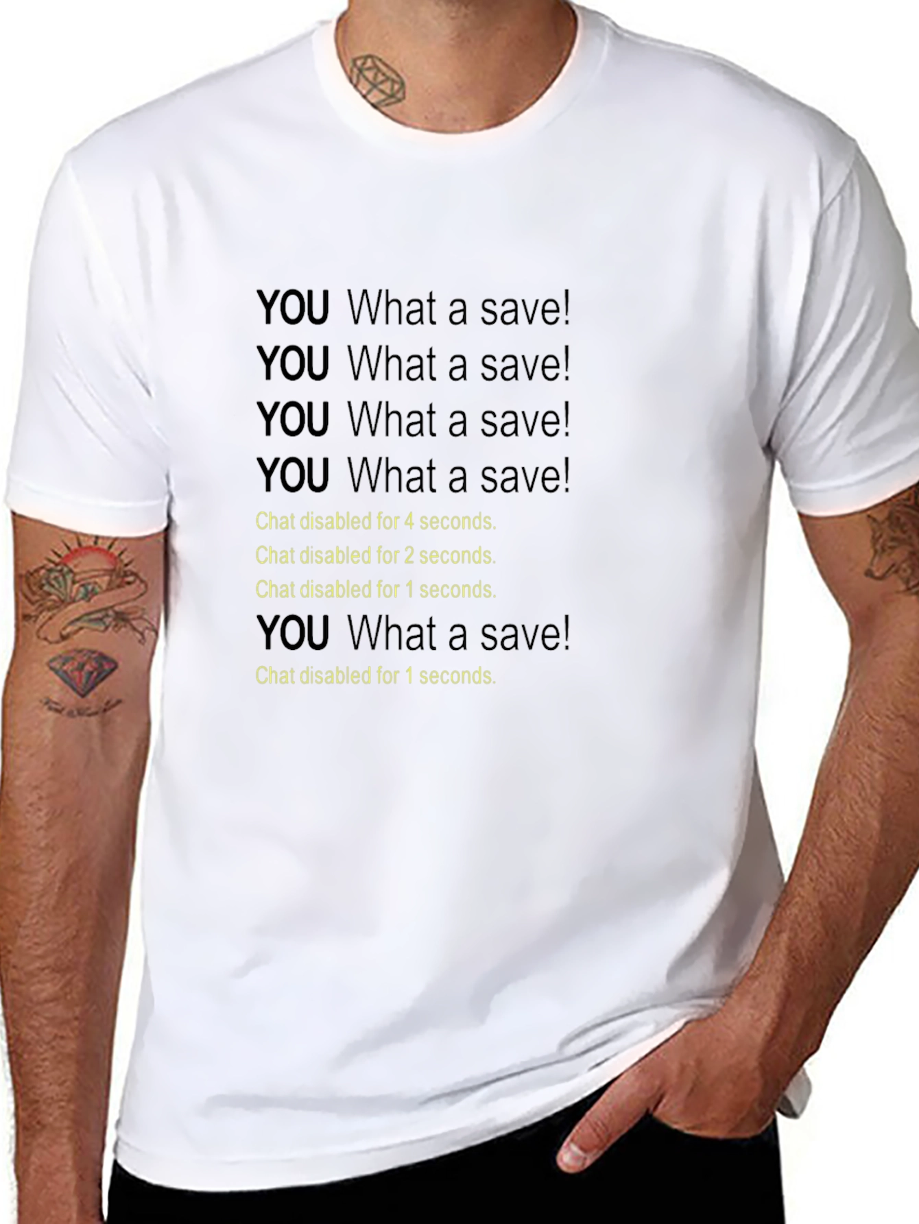 What A Save! T-Shirt - Gamer Tee