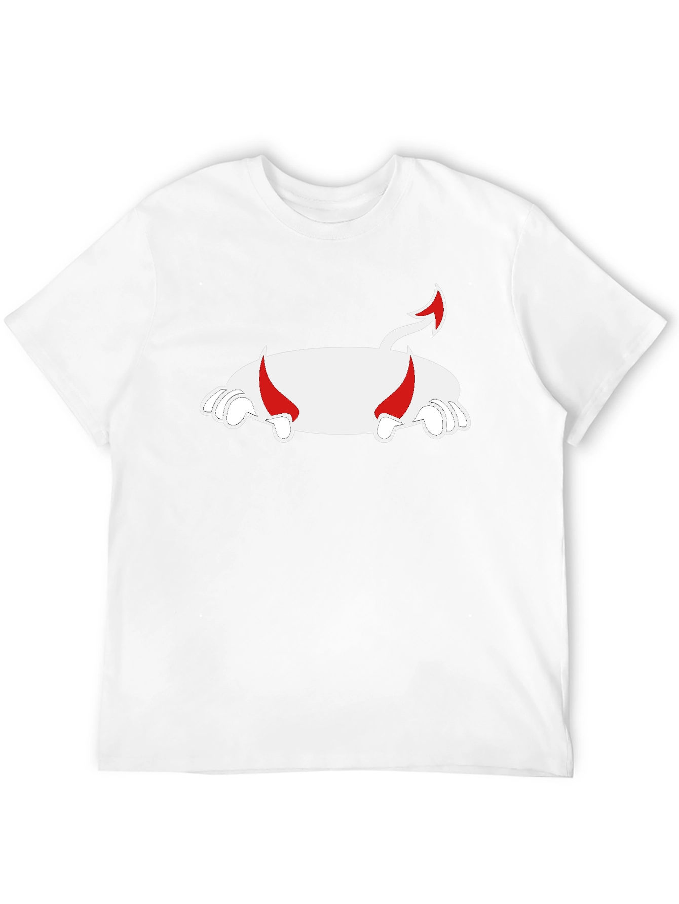 Devil Pig T-Shirt - Black Cotton Blend