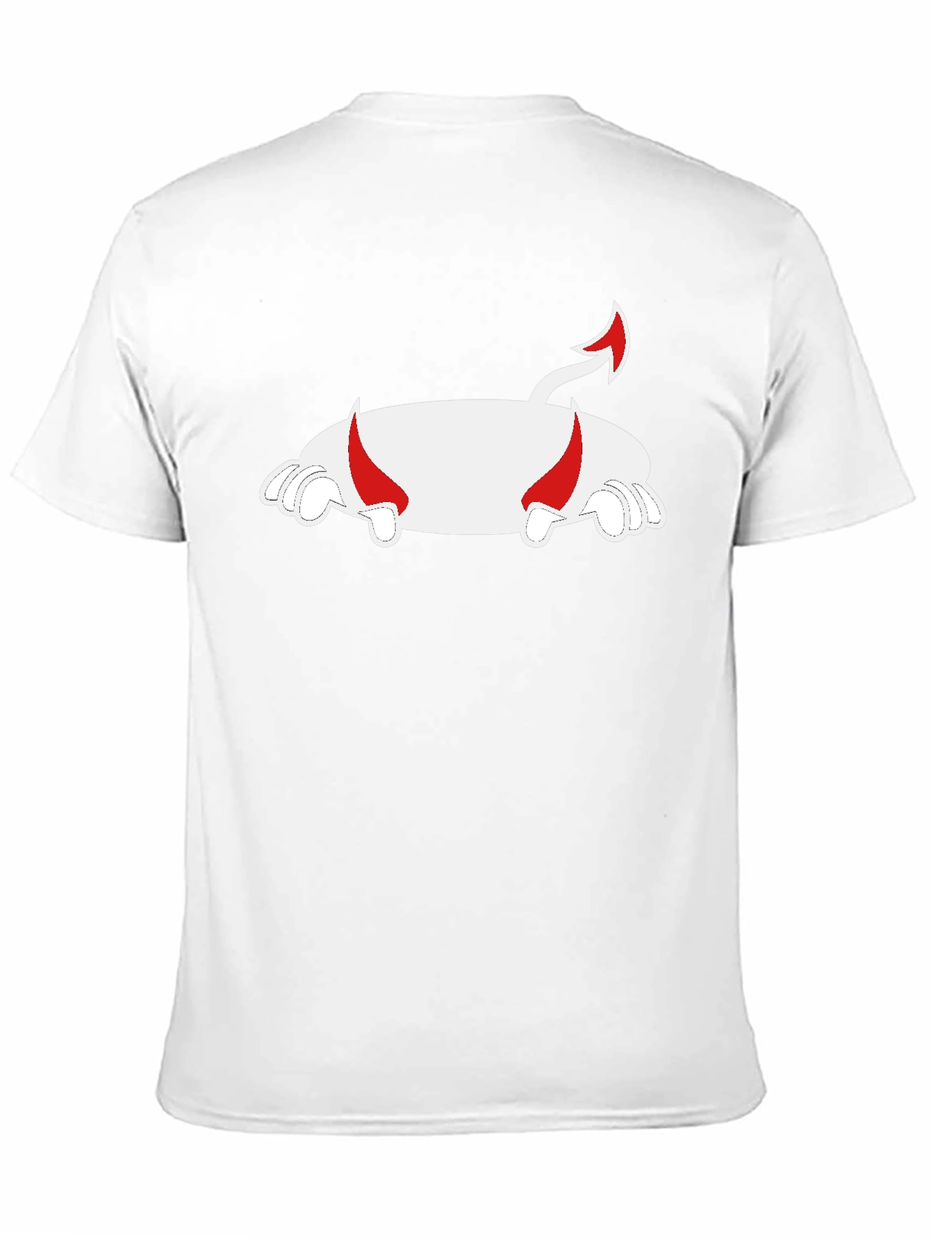Devil Pig T-Shirt - Black Cotton Blend
