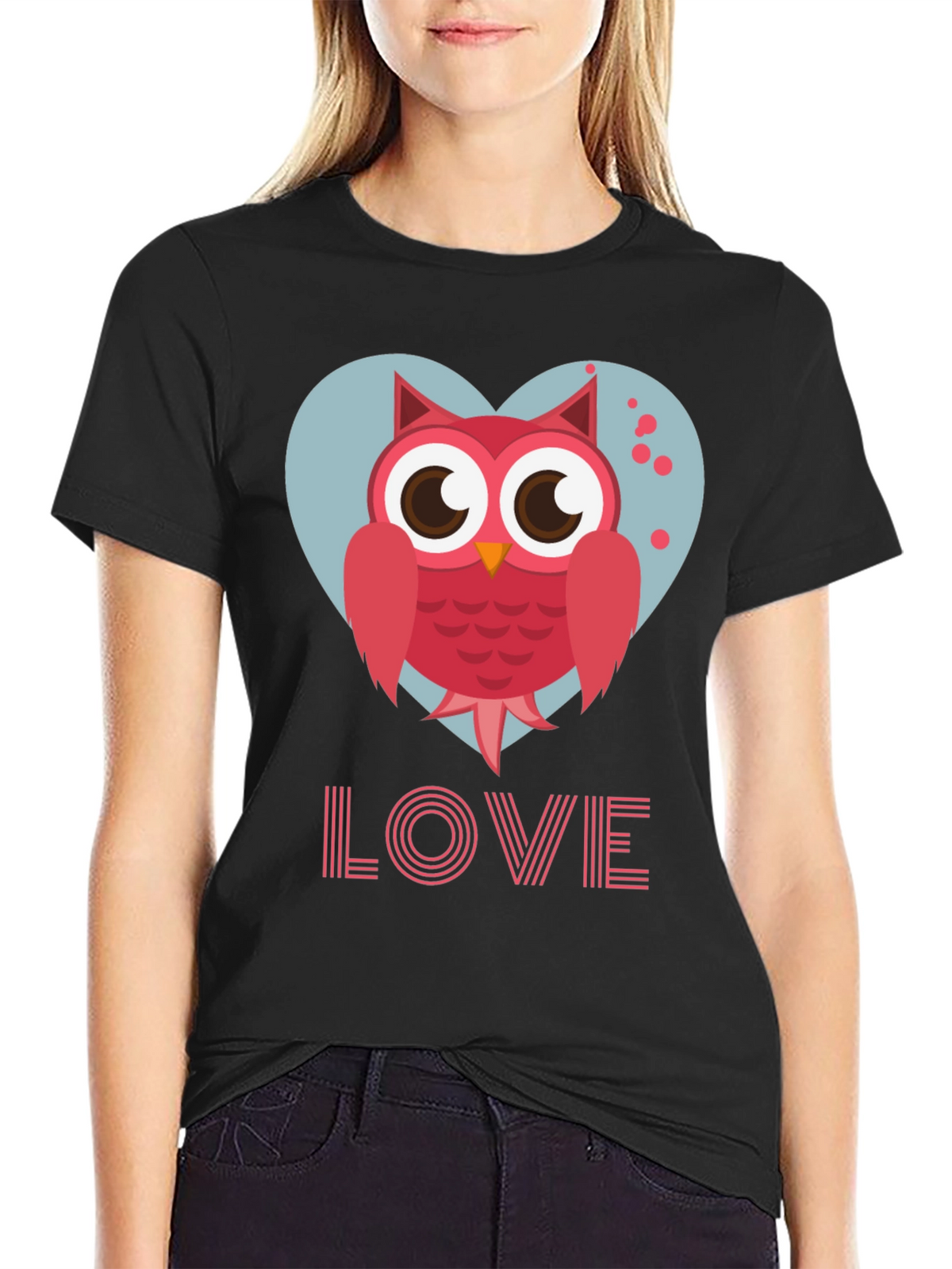 Owl Love Valentines Day T-Shirt
