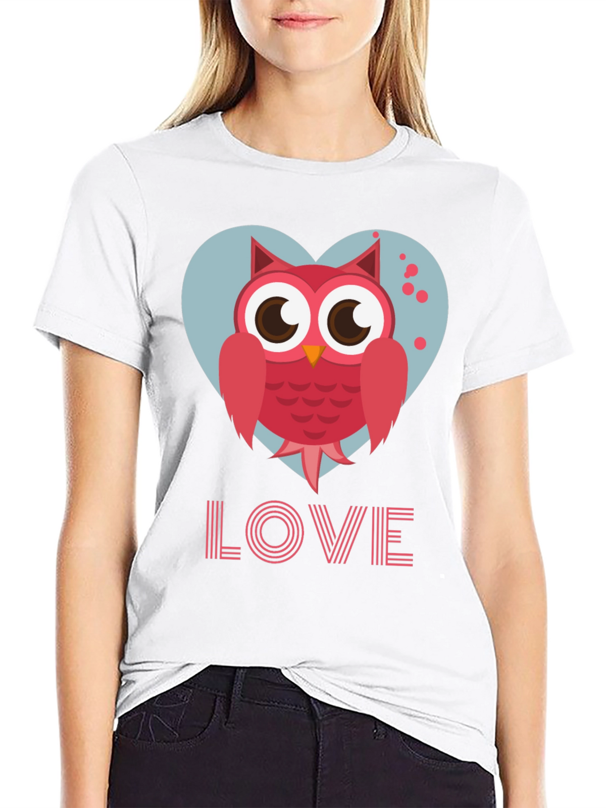 Owl Love Valentines Day T-Shirt