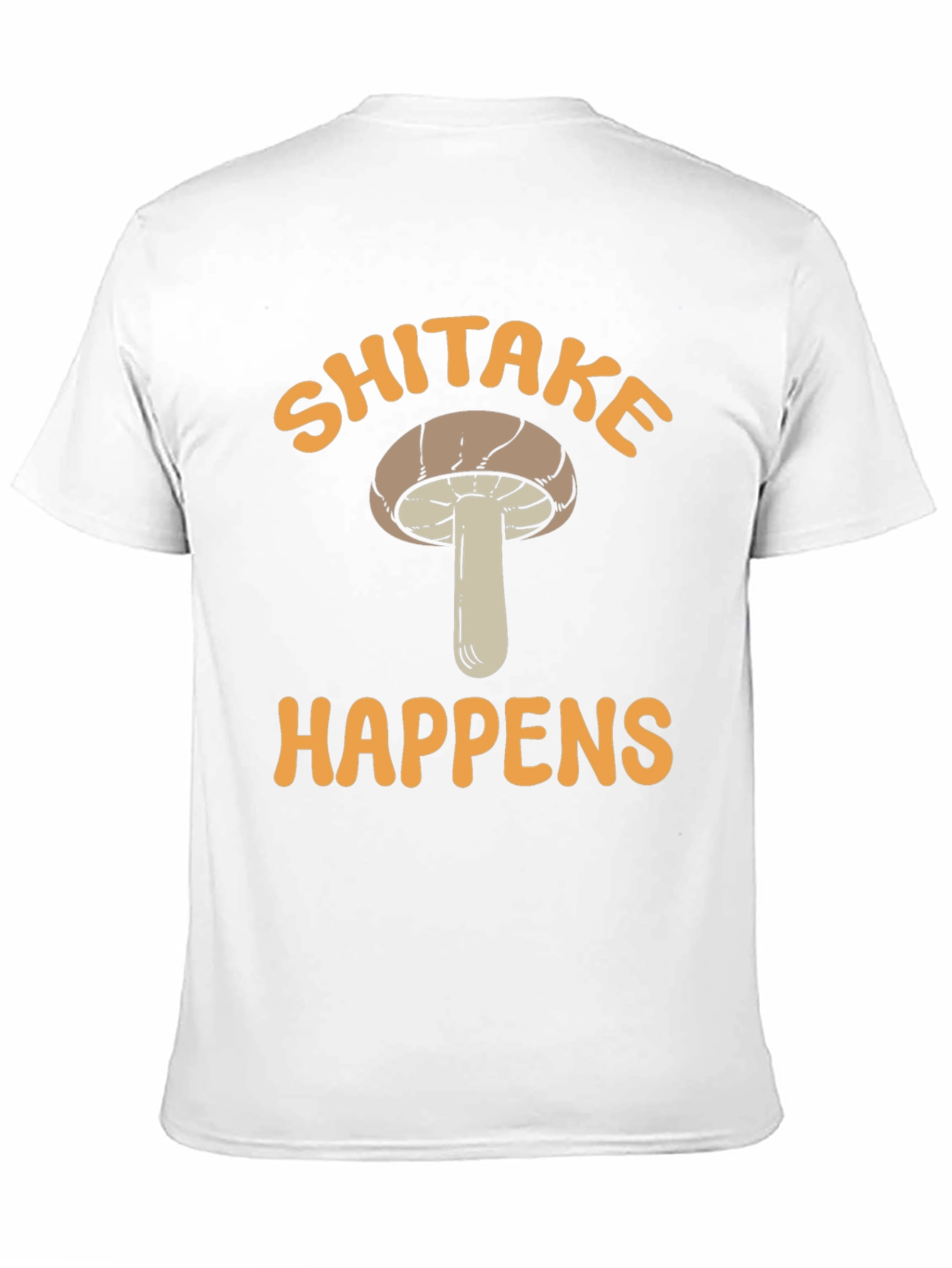 Shiitake Happens Graphic T-Shirt Mushroom Lover Tee