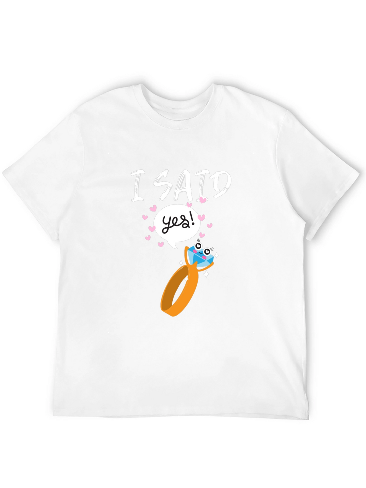 I Said Yes! Engagement T-Shirt
