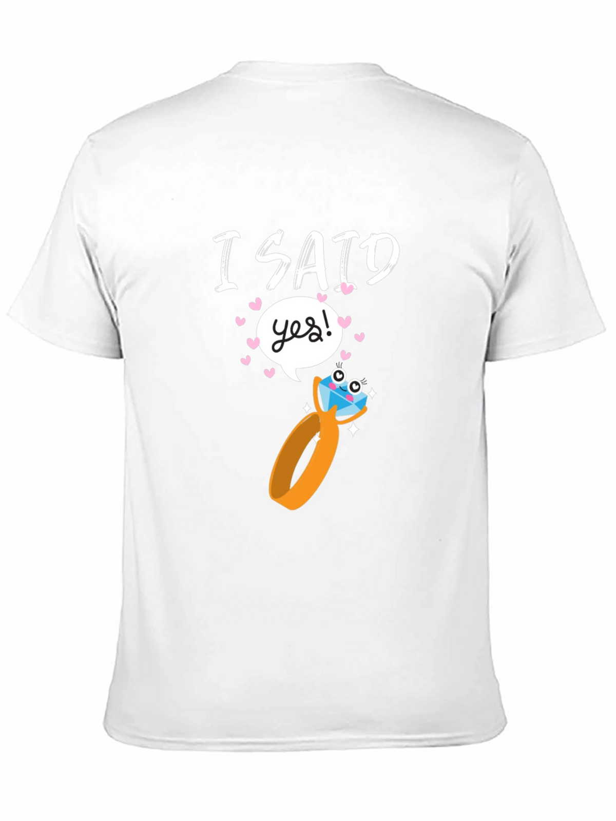 I Said Yes! Engagement T-Shirt