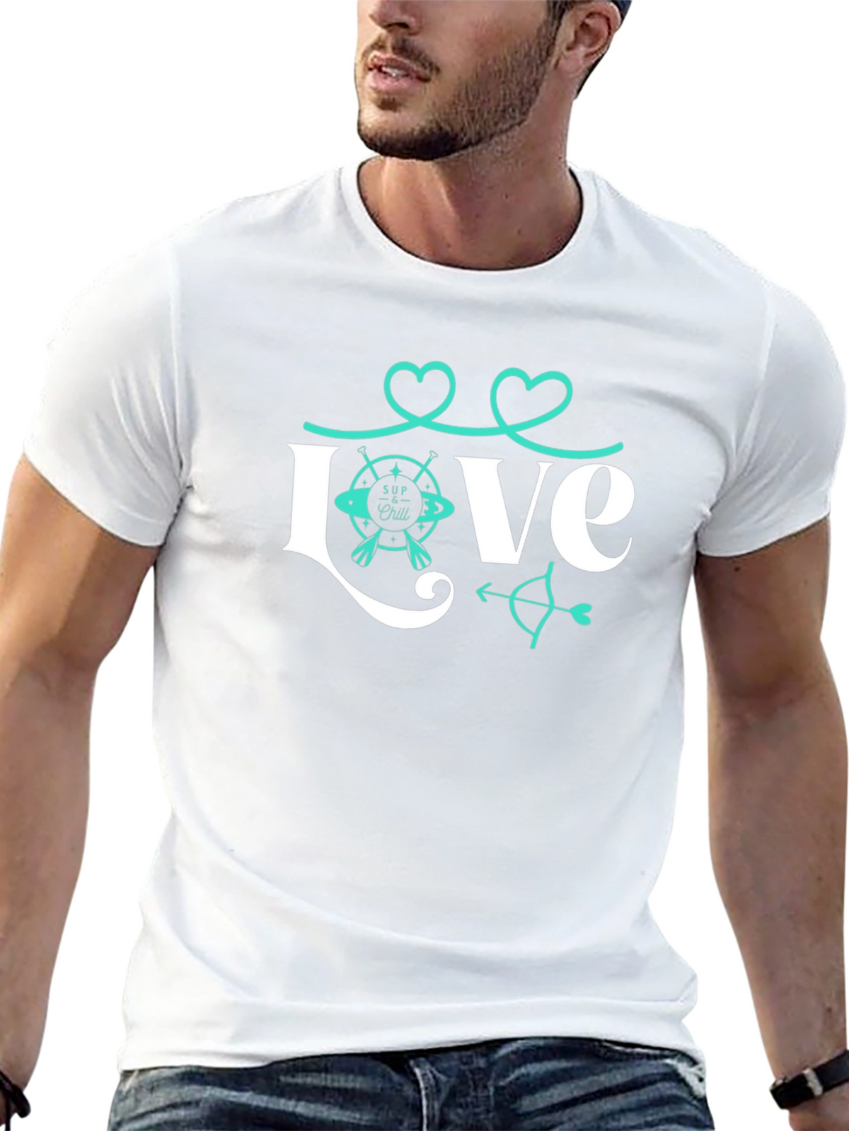 Love SUP & Chill T-Shirt Unique Design