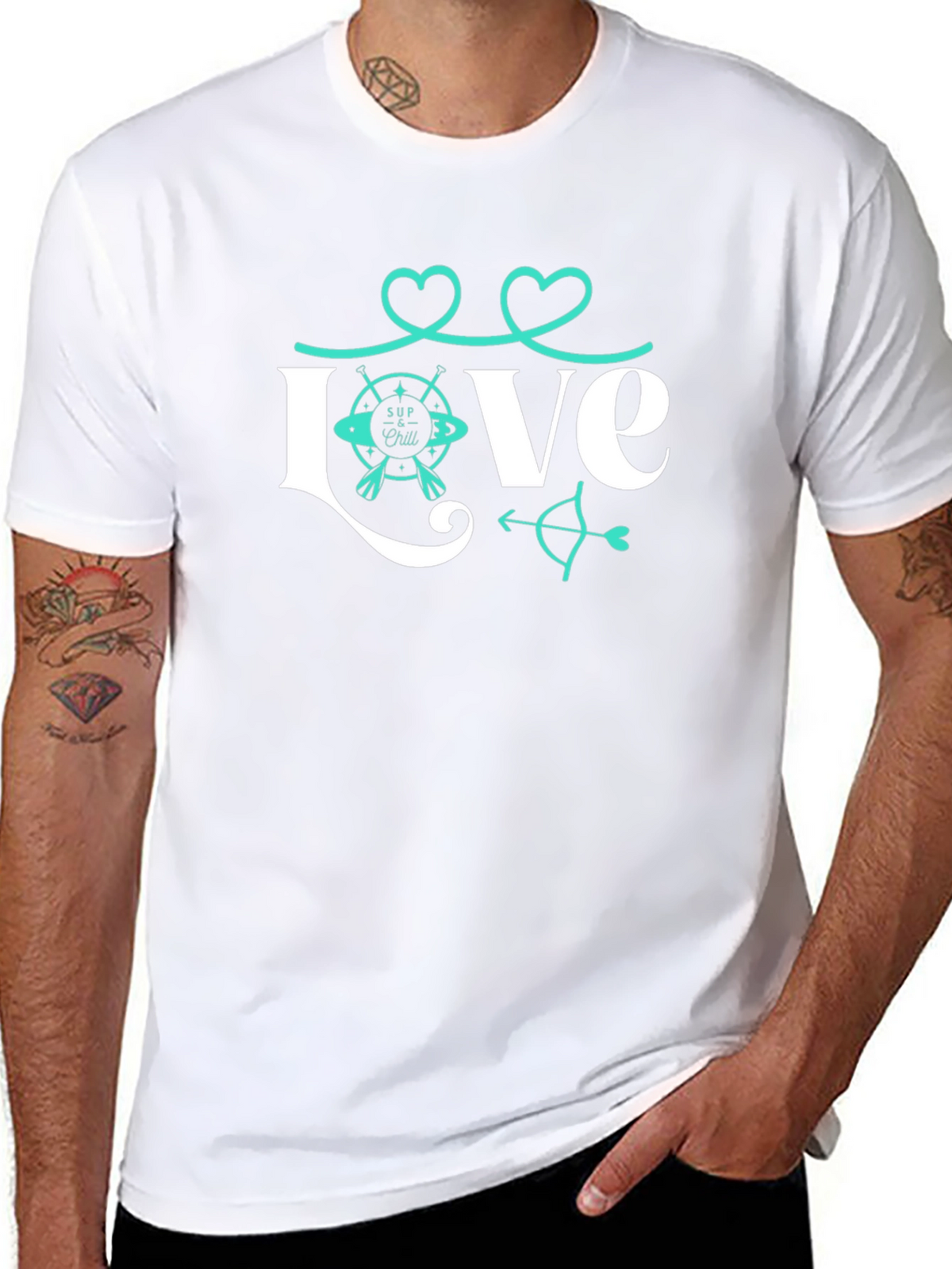 Love SUP & Chill T-Shirt Unique Design