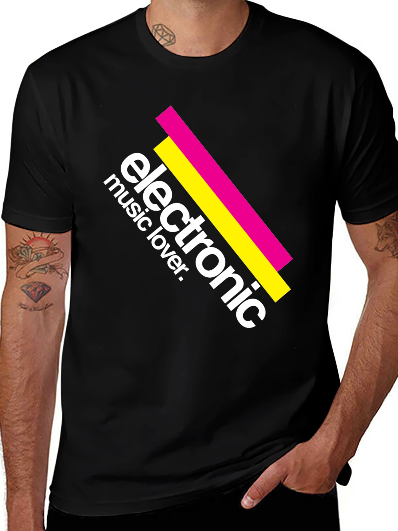 Electronic Music Lover Graphic T-Shirt