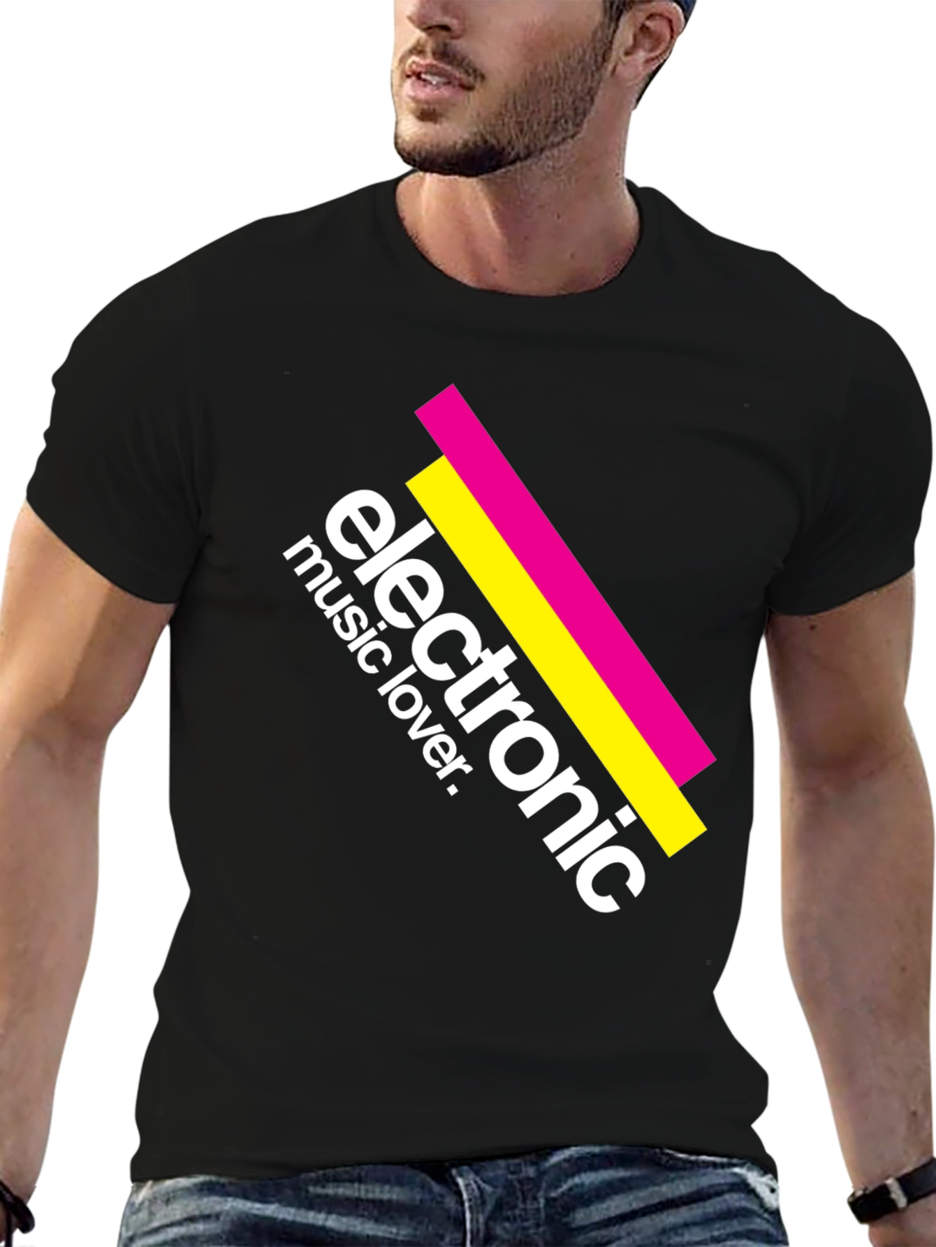 Electronic Music Lover Graphic T-Shirt