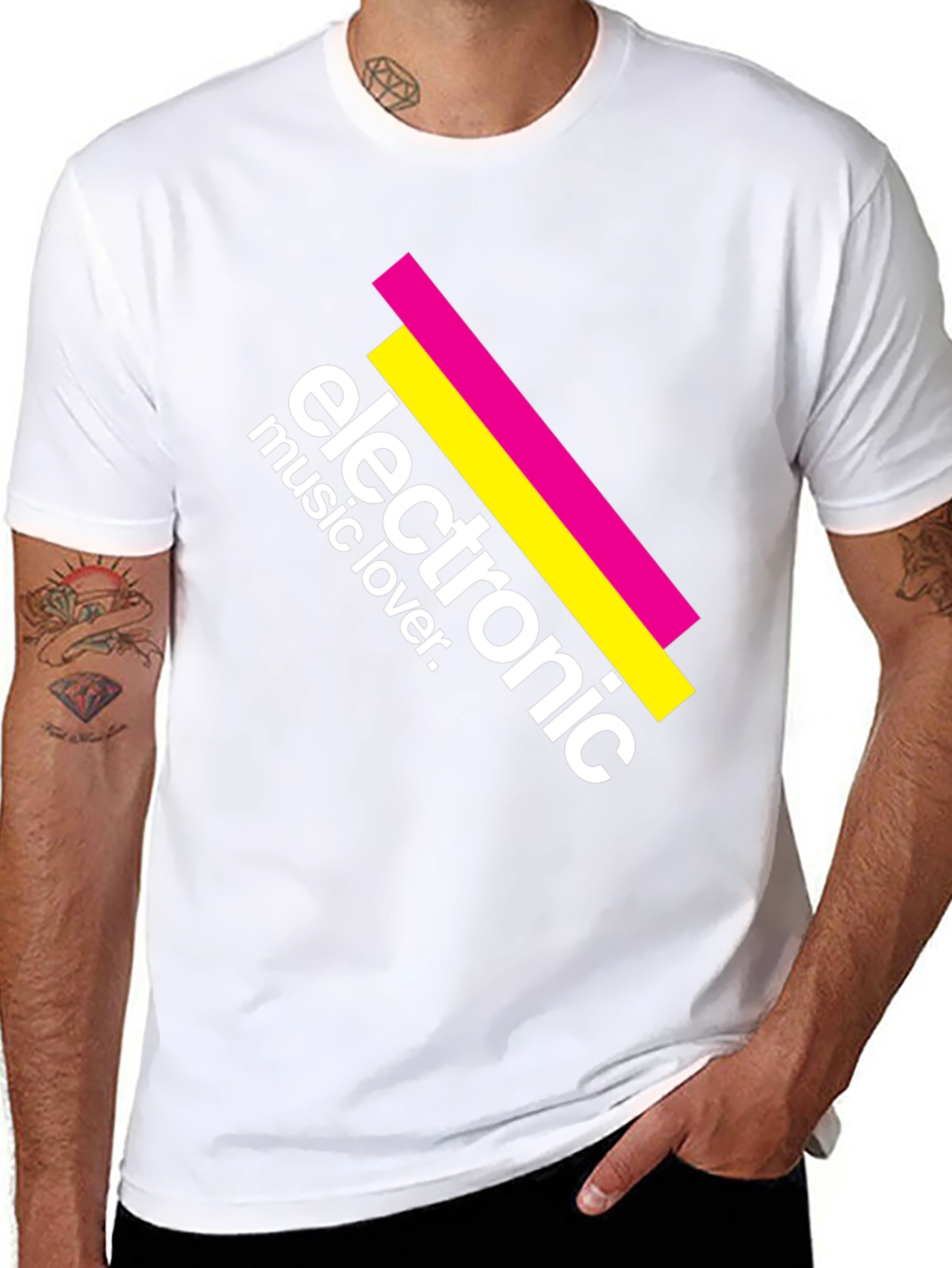 Electronic Music Lover Graphic T-Shirt